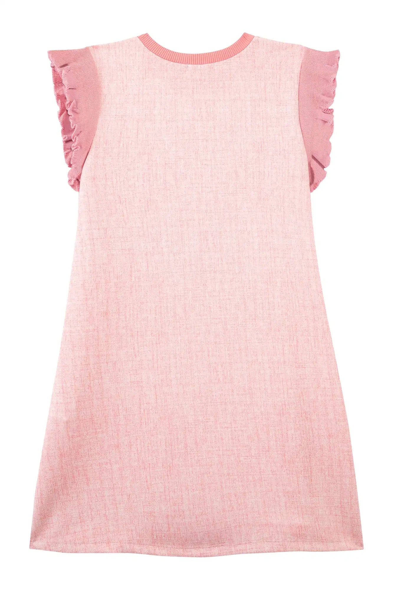 Vestido Infantil Kukiê Inverno Rosa Gatinha Fadinha