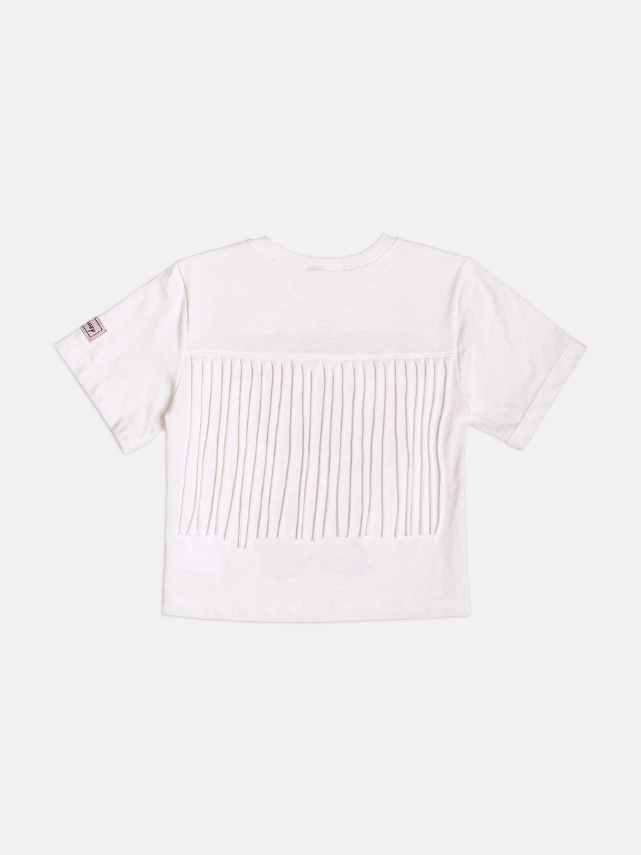 Blusa Infantil Momi Inverno Branca Stitch Cowboy Disney