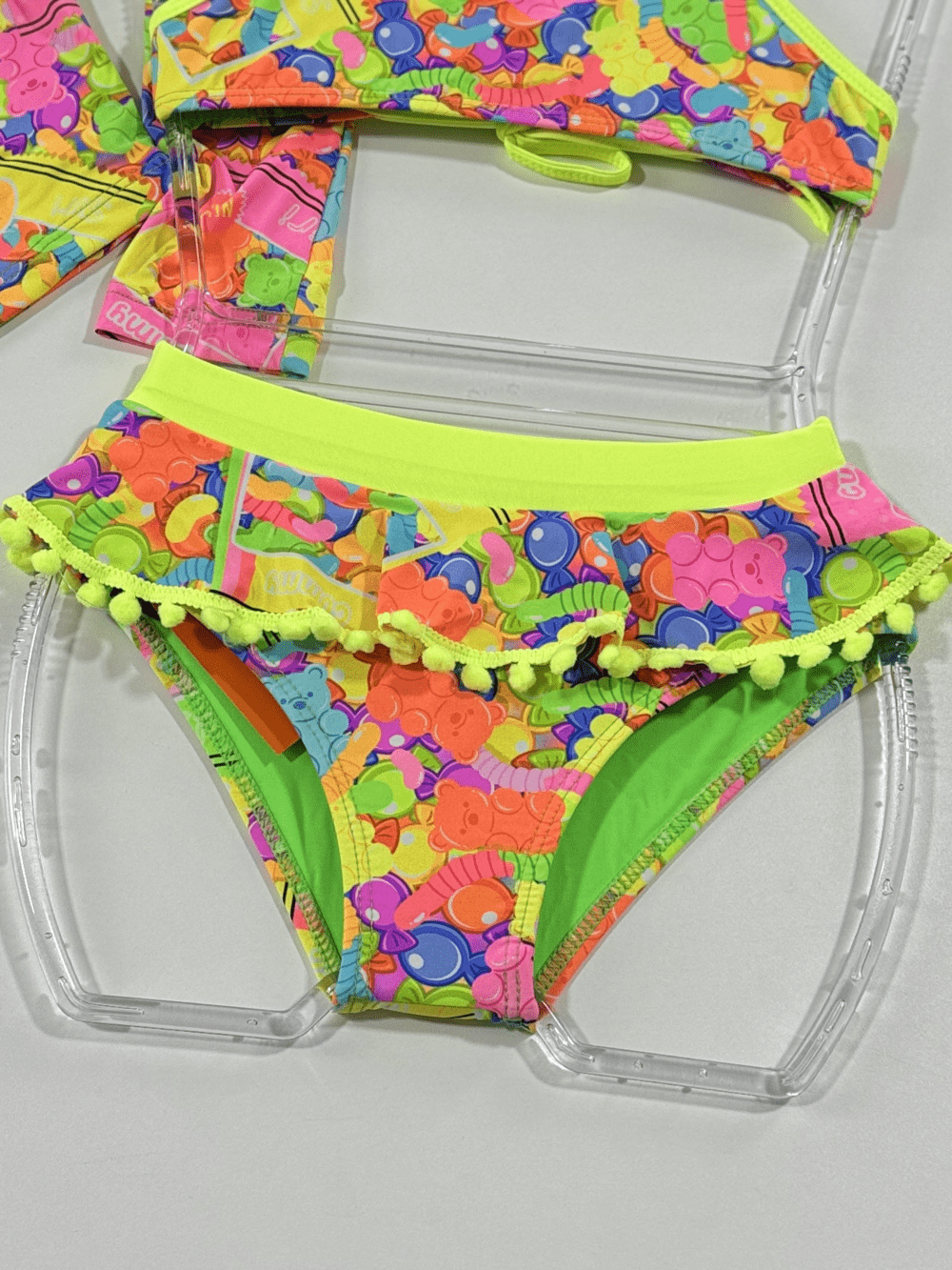 Biquini Infantil Siri Kids Com Cropped Manga Longa Luisa Gummy 39103