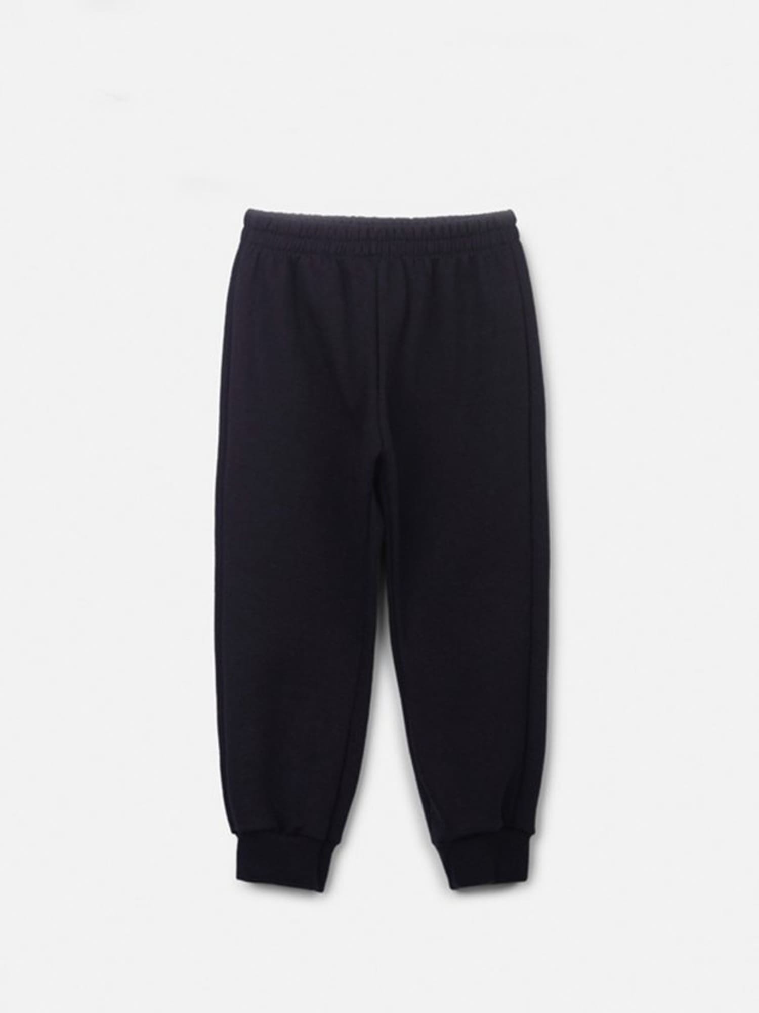 Conjunto Infantil Animê Inverno com Calça e Moletom com Flanela Preto Minnie e Mickey Disney