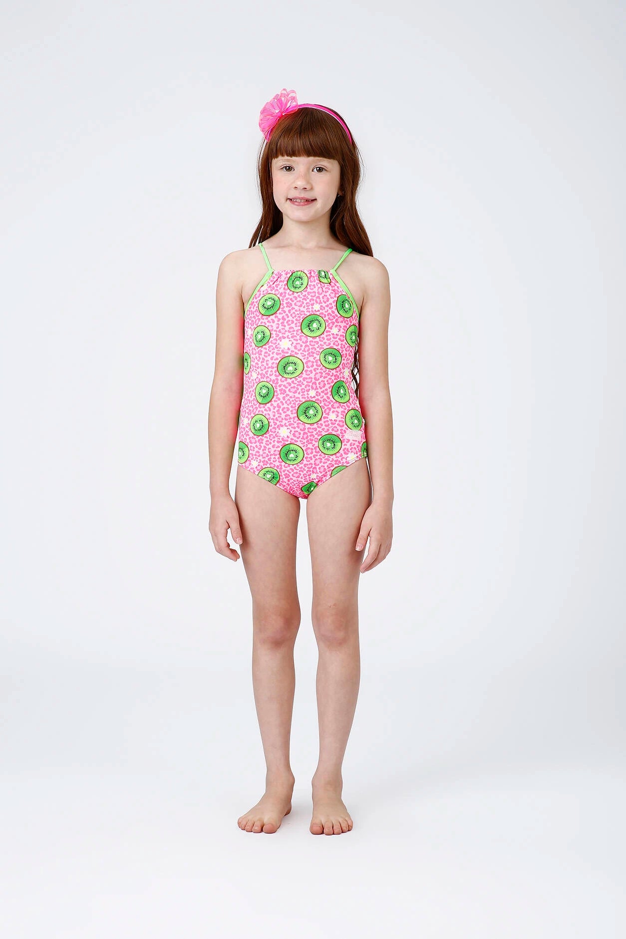 Maiô Infantil Siri Kids Rosa Lara Kiwi 43046