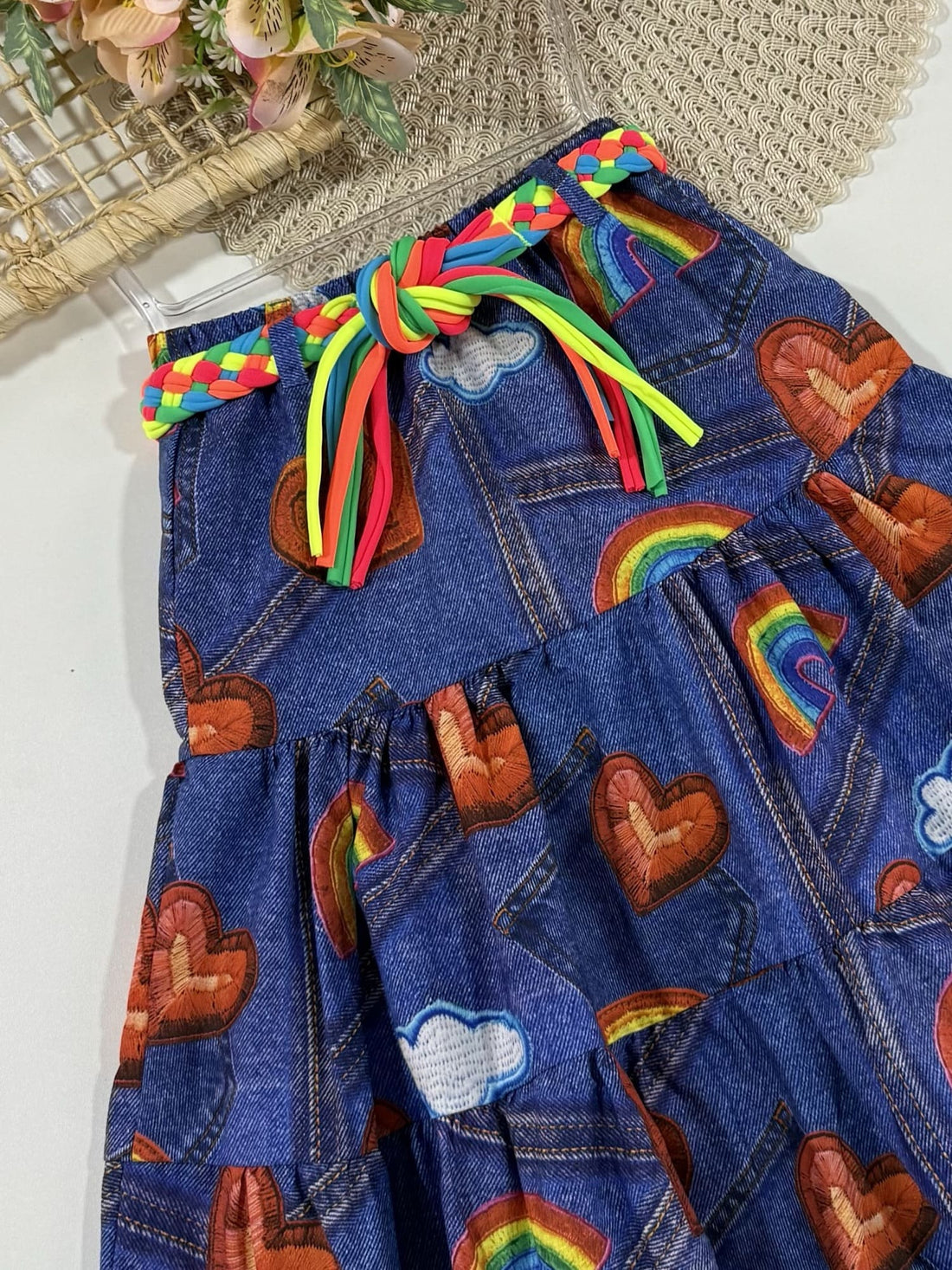 Saia Infantil Siri Kids Diana Siri Love 40050