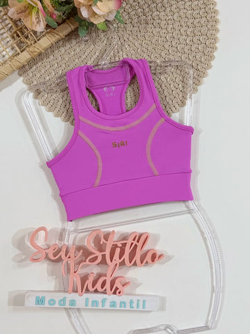 Top Infantil Siri Kids Sport Isa Rosa 42666