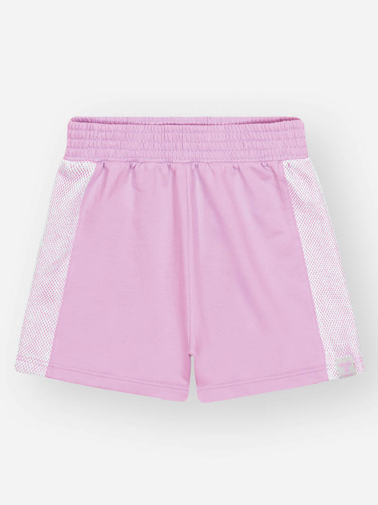Conjunto Infantil Cinti Verão com Shorts e Blusa Lilás Menininha Tênista