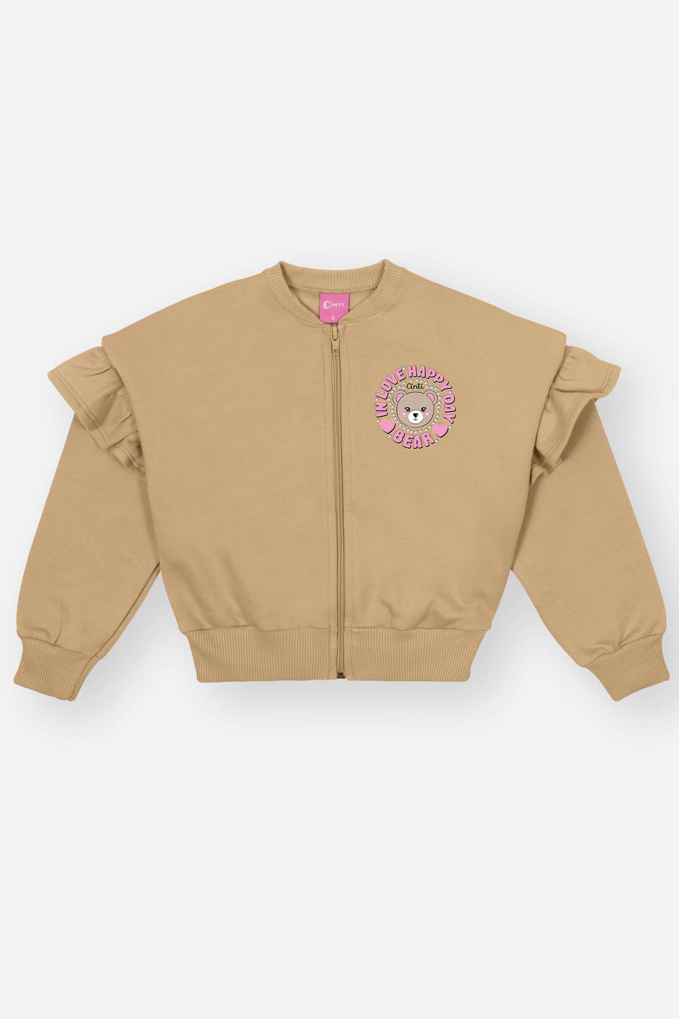 Conjunto Infantil Cinti Inverno Calça e Jaqueta Ursinho