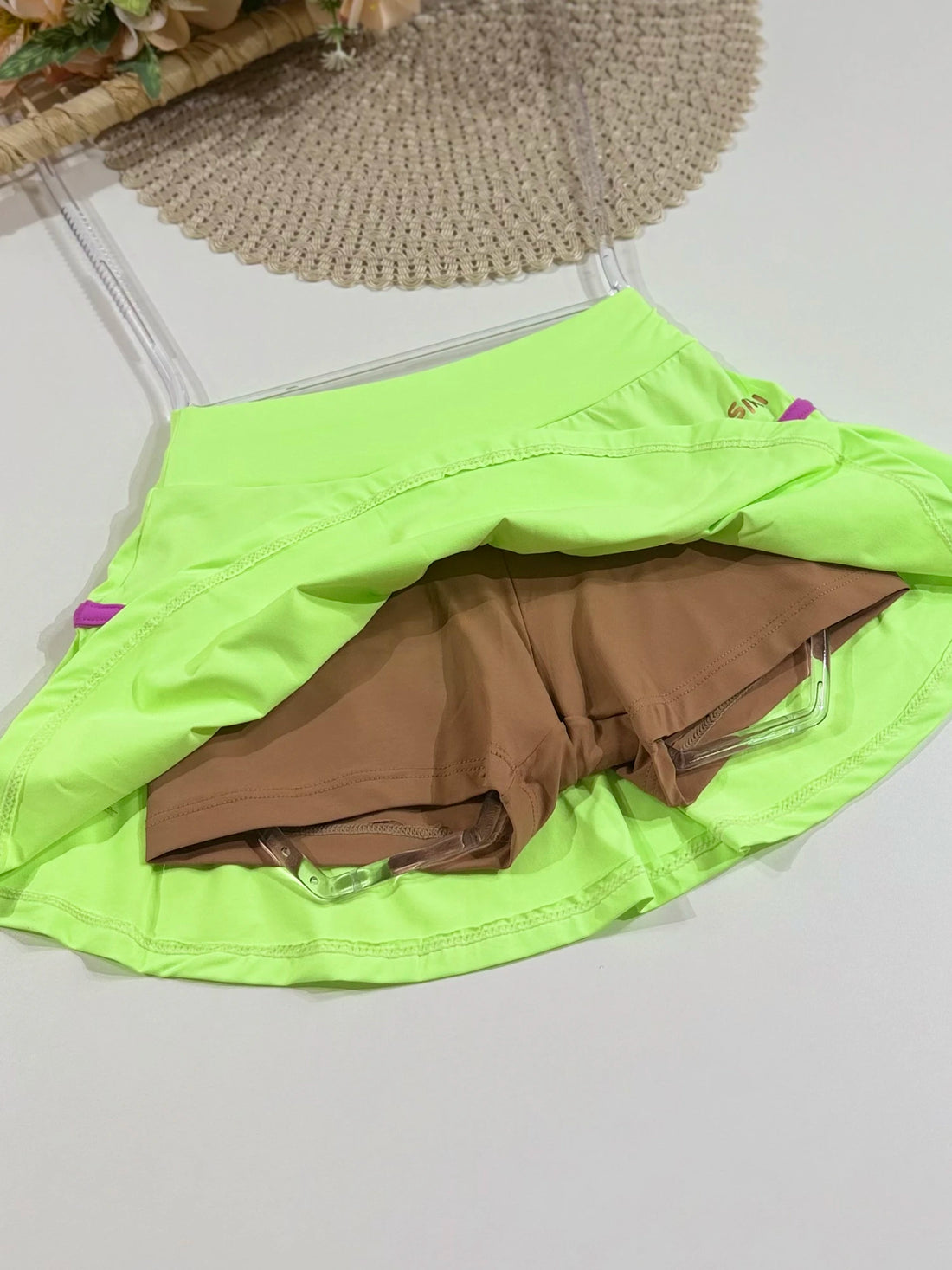 Saia Infantil Siri Kids Sport Flavia Chloe Verde 42667