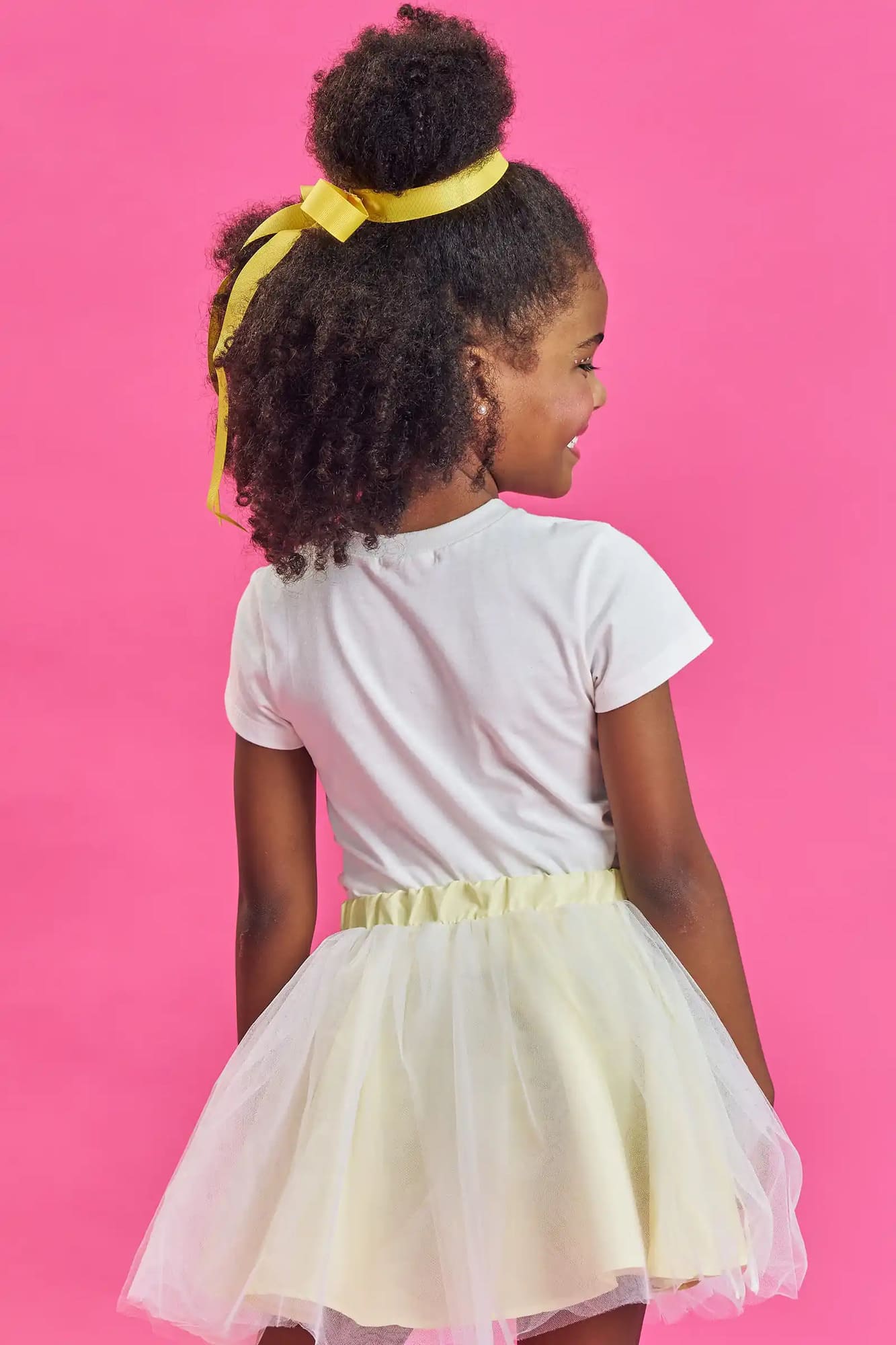 Blusa Infantil Kukiê Verão Branca Princesa Bela