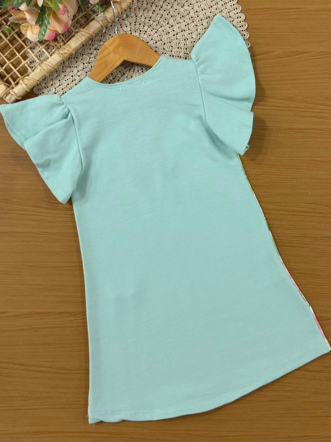 Vestido Infantil Kukiê Verde Mundo das Fadas