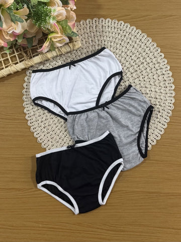 Kit Calcinha Infantil Lupo Básica