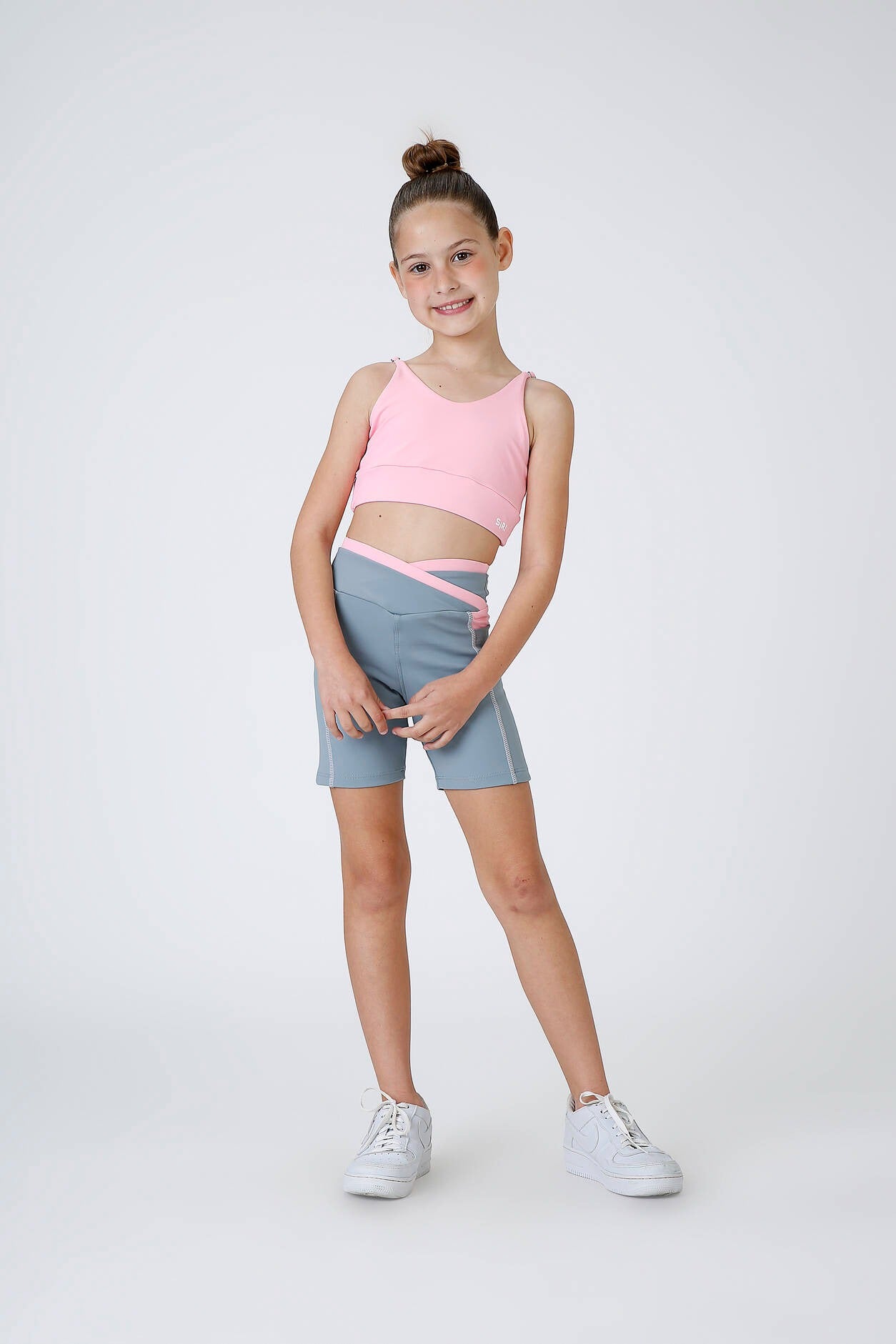 Top Infantil Siri Kids Sport Sara Attack Rosa 42763