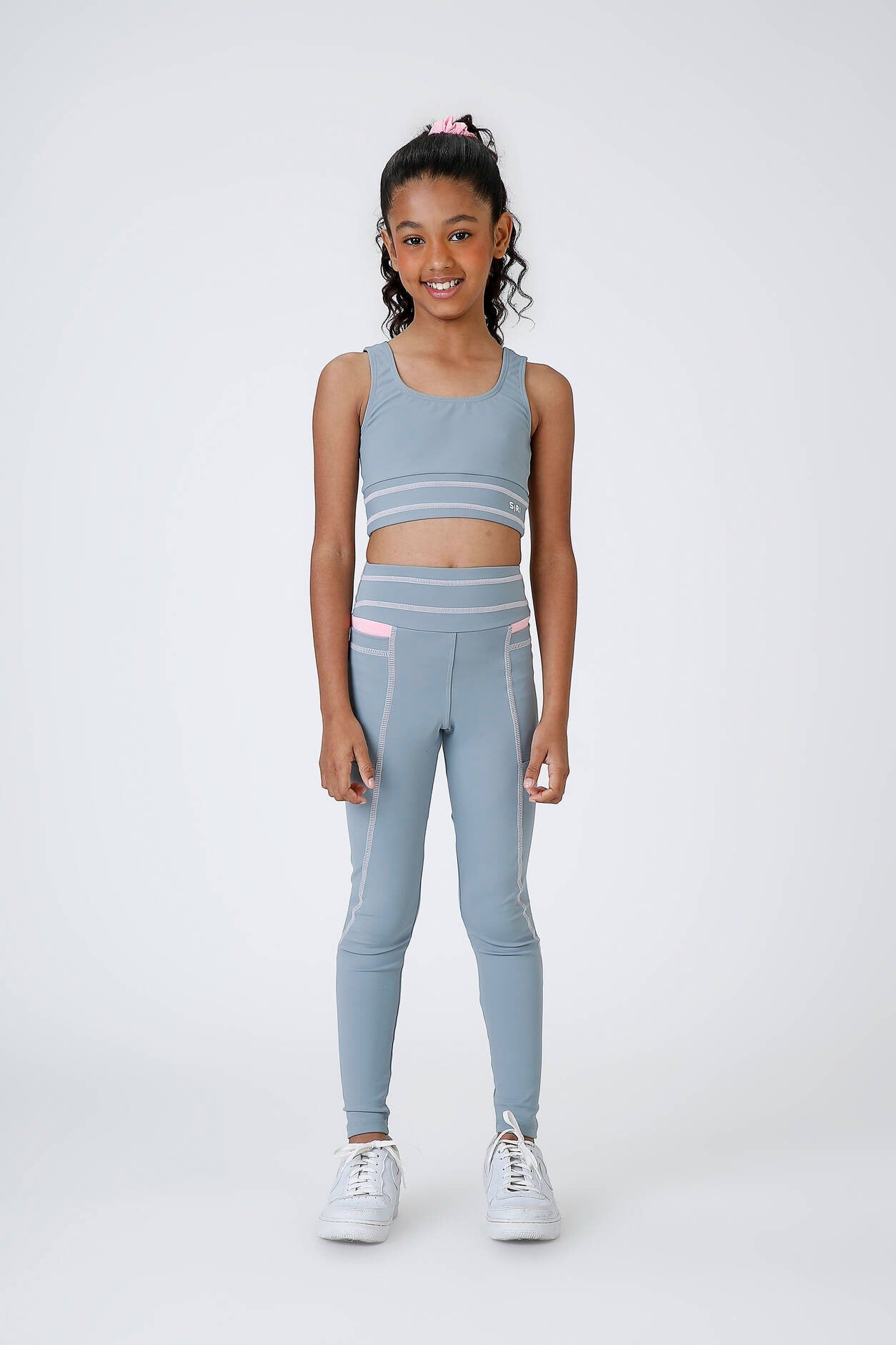 Top Infantil Siri Kids Sport Amanda Nagoya Cinza 42652