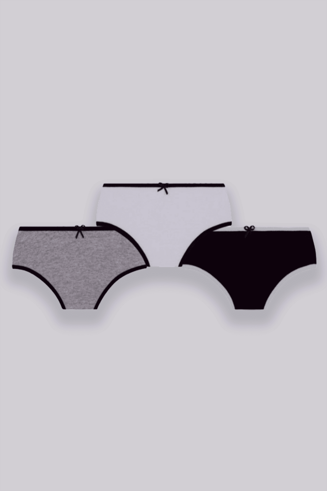 Kit Calcinha Infantil Lupo Básica