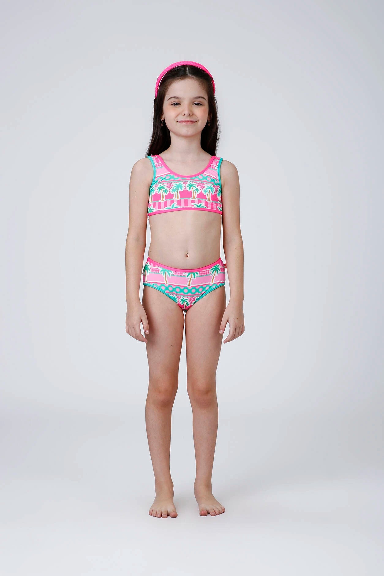 Biquíni Infantil Siri Kids Rosa Mel Tropicandy 43070