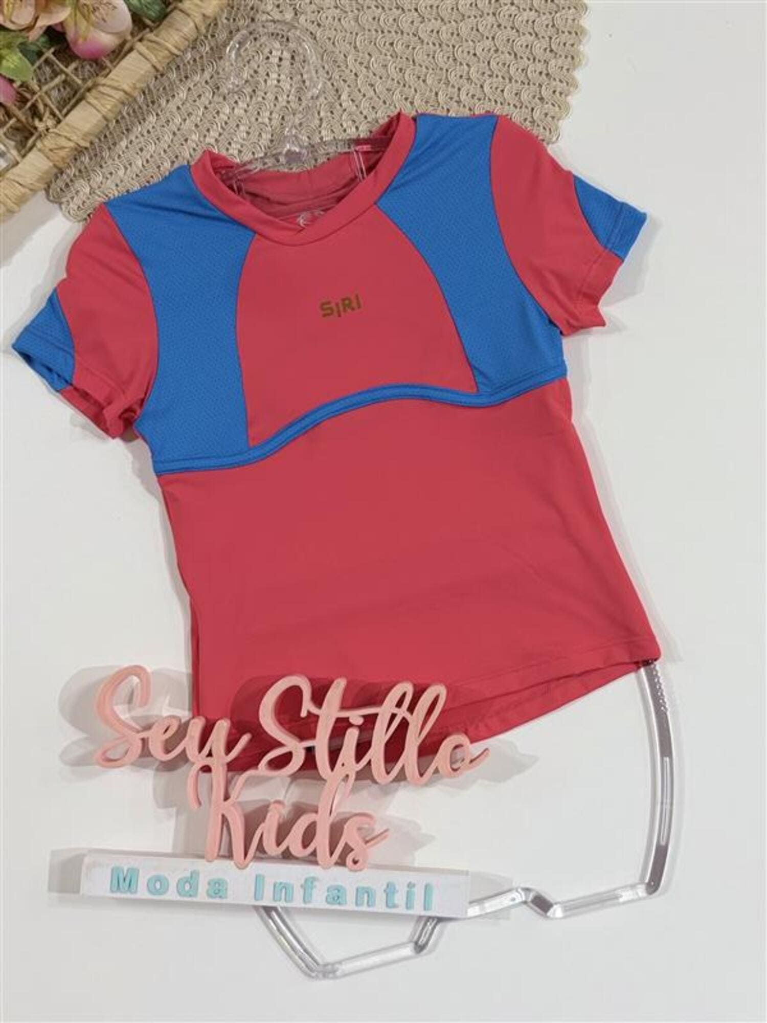 Blusa Infantil Siri Kids Maite Luna Coral 42636