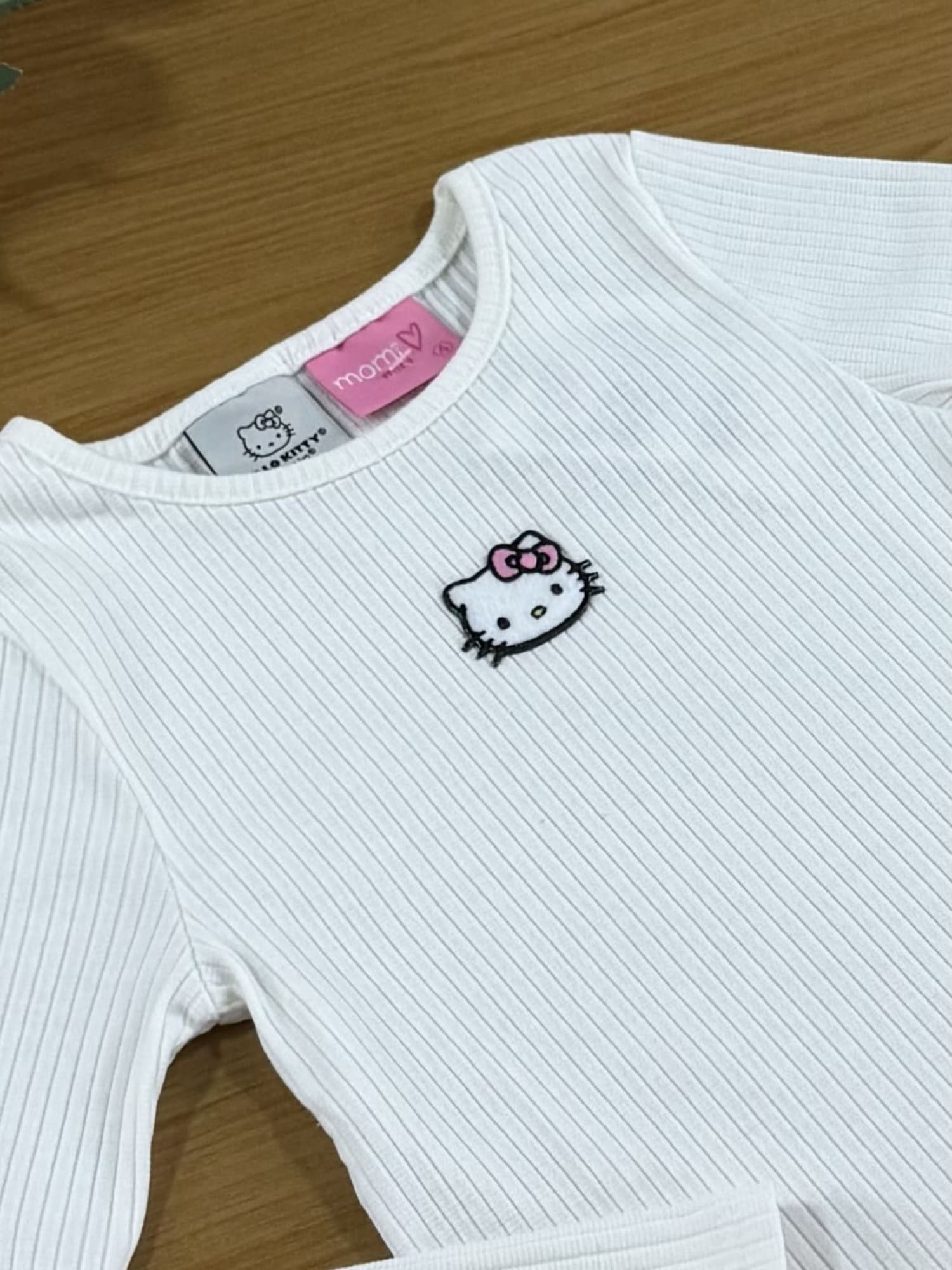 Blusa Infantil Momi Inverno Manga Longa Hello Kitty