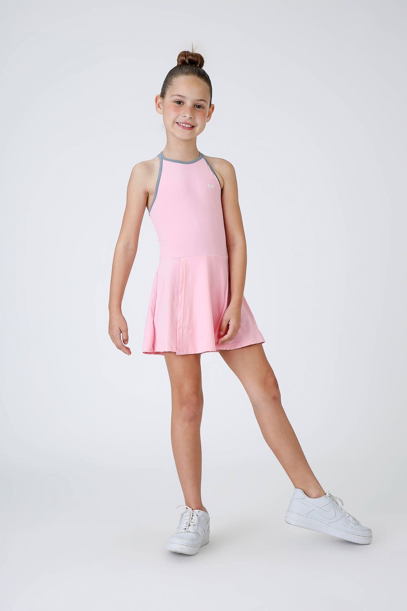 Vestido Infantil Siri Kids Sport Sara Rosa 42647