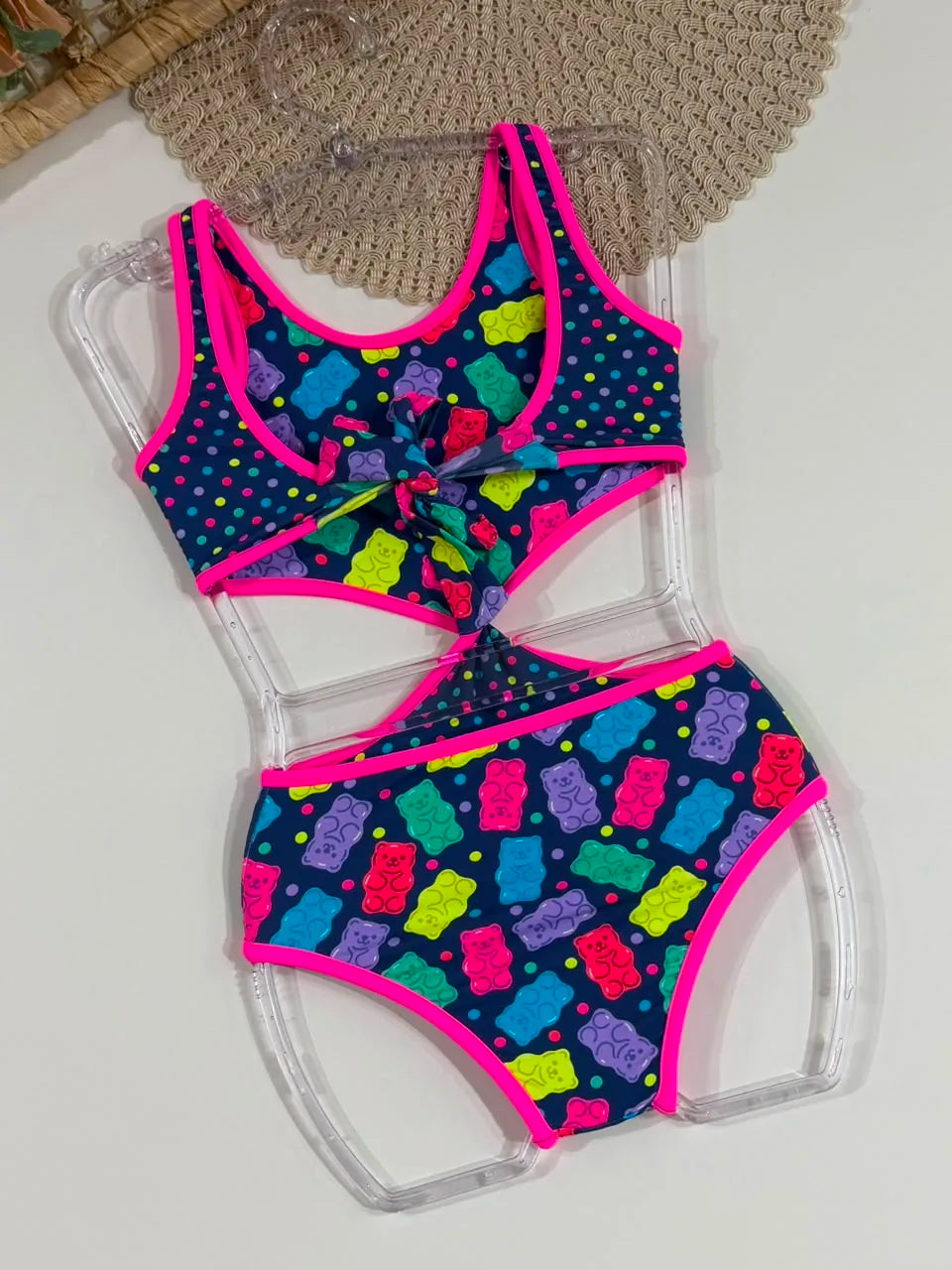 Maiô Infantil Siri Kids Dupla Face Azul Marinho Carol Gummy 43099