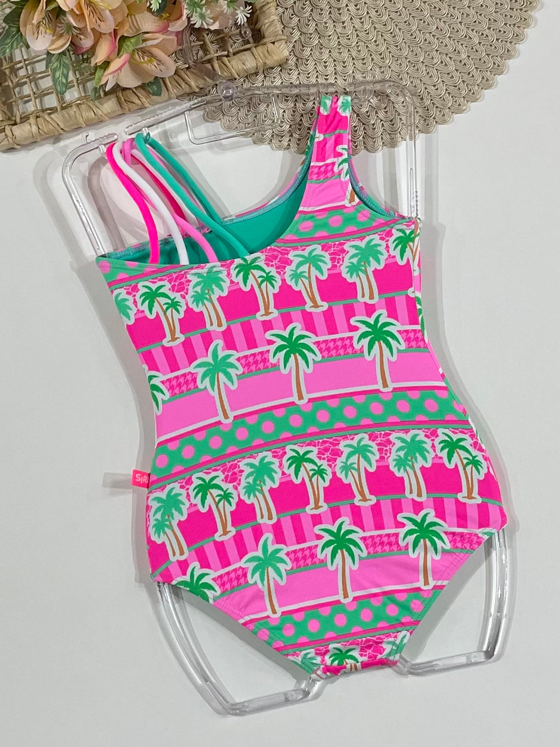 Maiô Infantil Siri Kids Rosa Elena Tropicandy 43040
