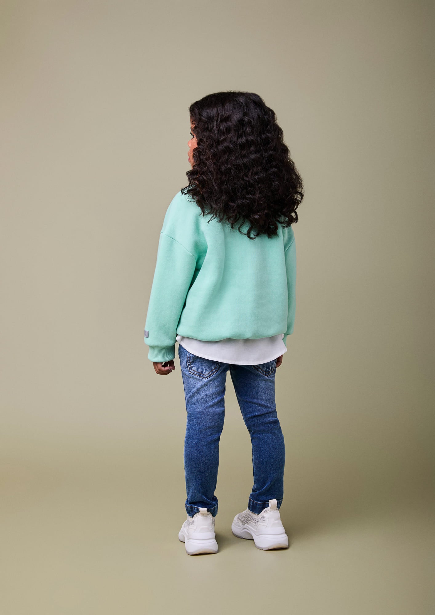 Casaco Infantil Animê Inverno Verde Sininho Disney
