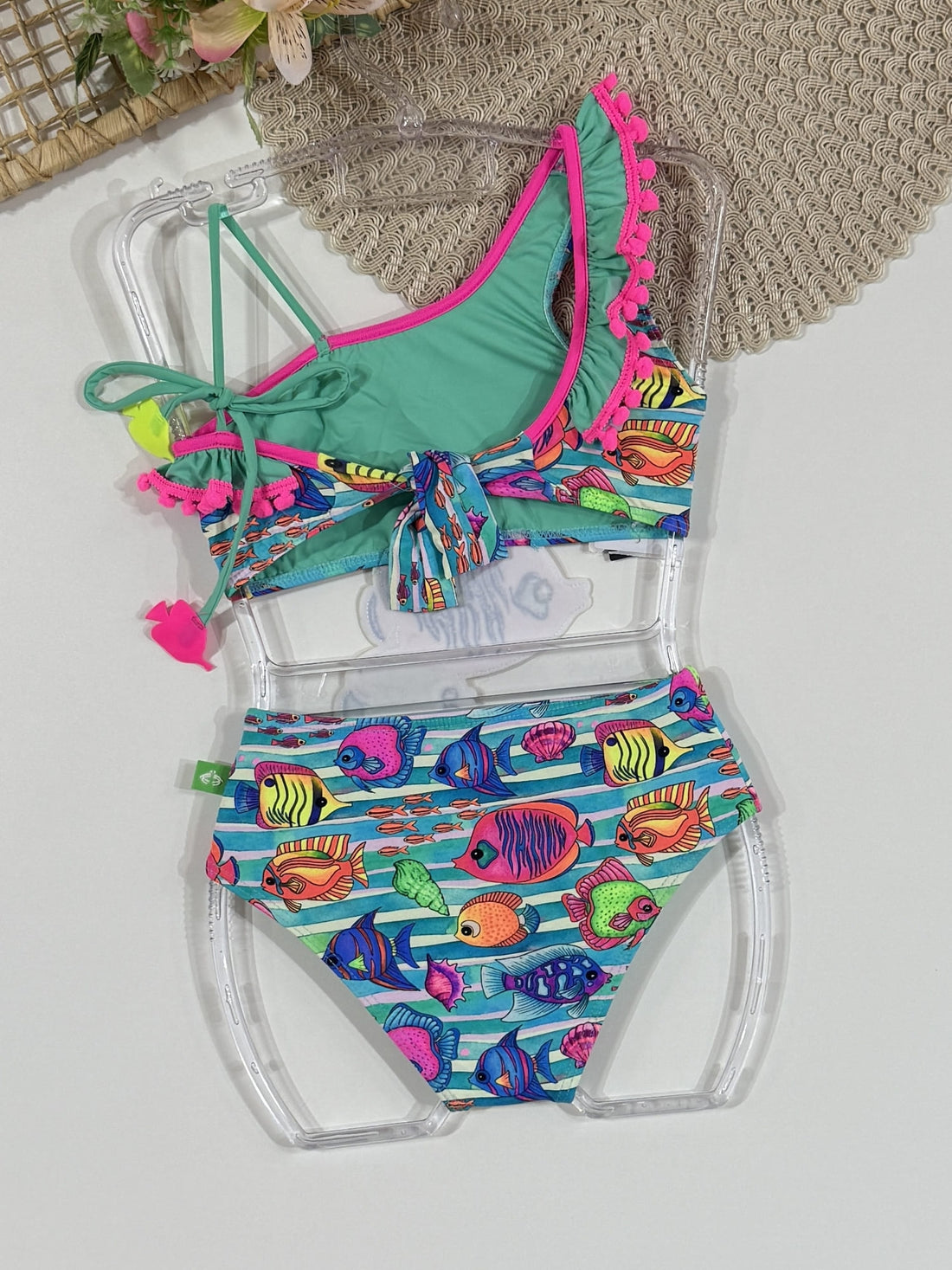 Maiô Infantil Siri Kids Nanda Aquarela 40200