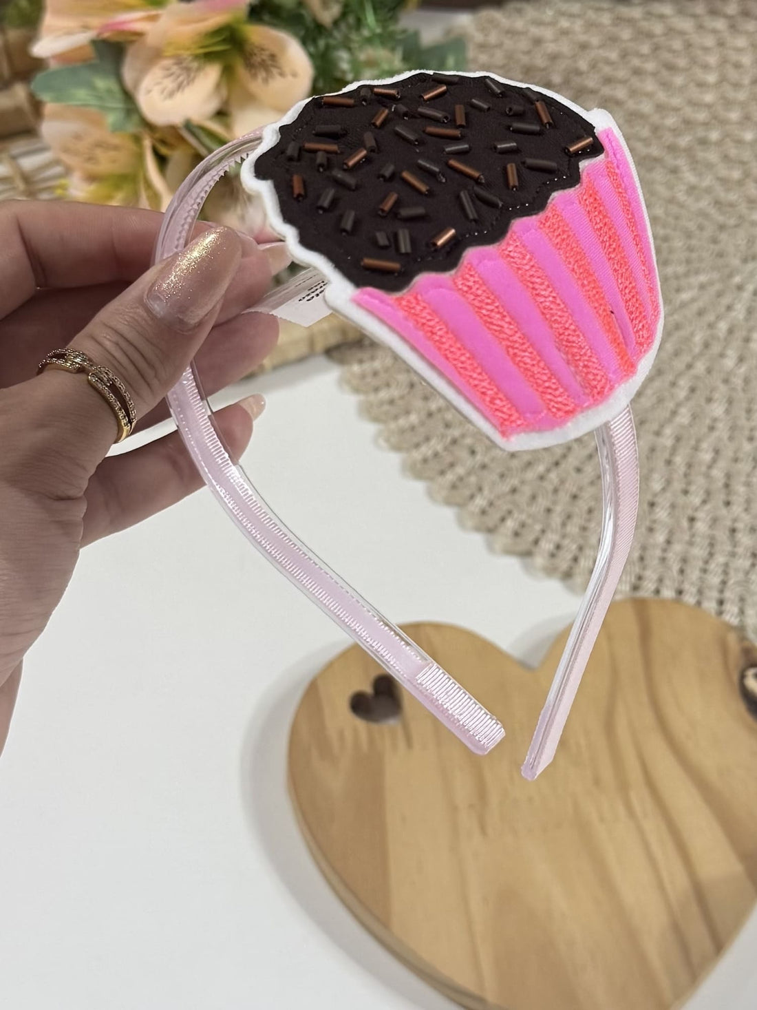 Tiara infantil Siri Kids Brigadeiro