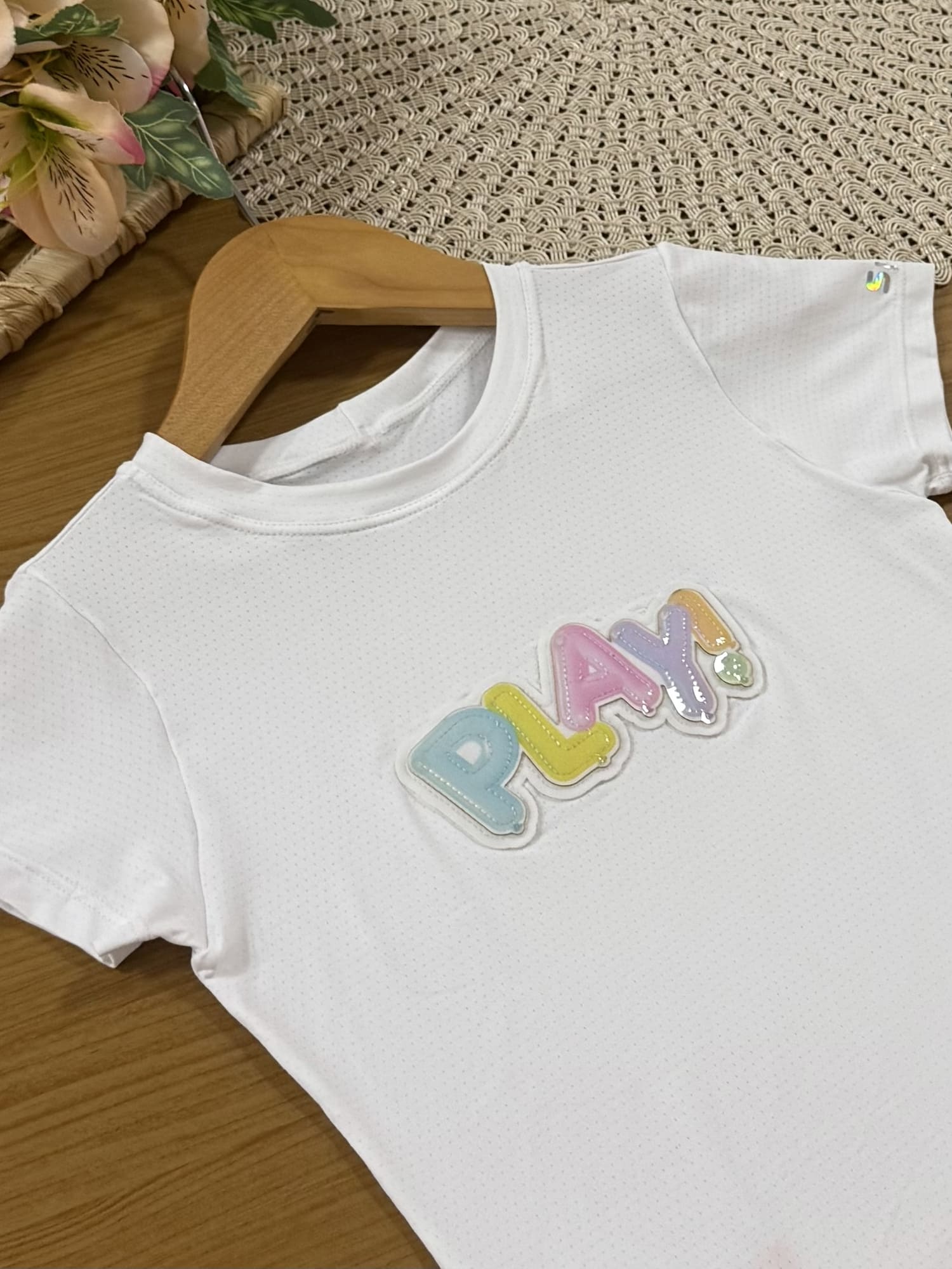 Blusa Infantil Siri Kids Sport Maria Branca Play 41733
