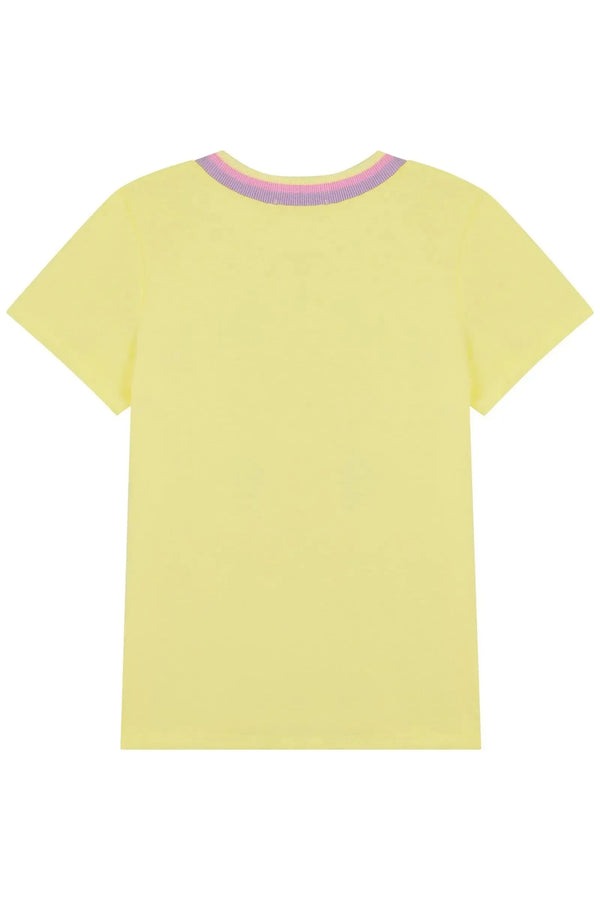 Blusa Infantil Kukiê Verão Amarela Cachorrinha