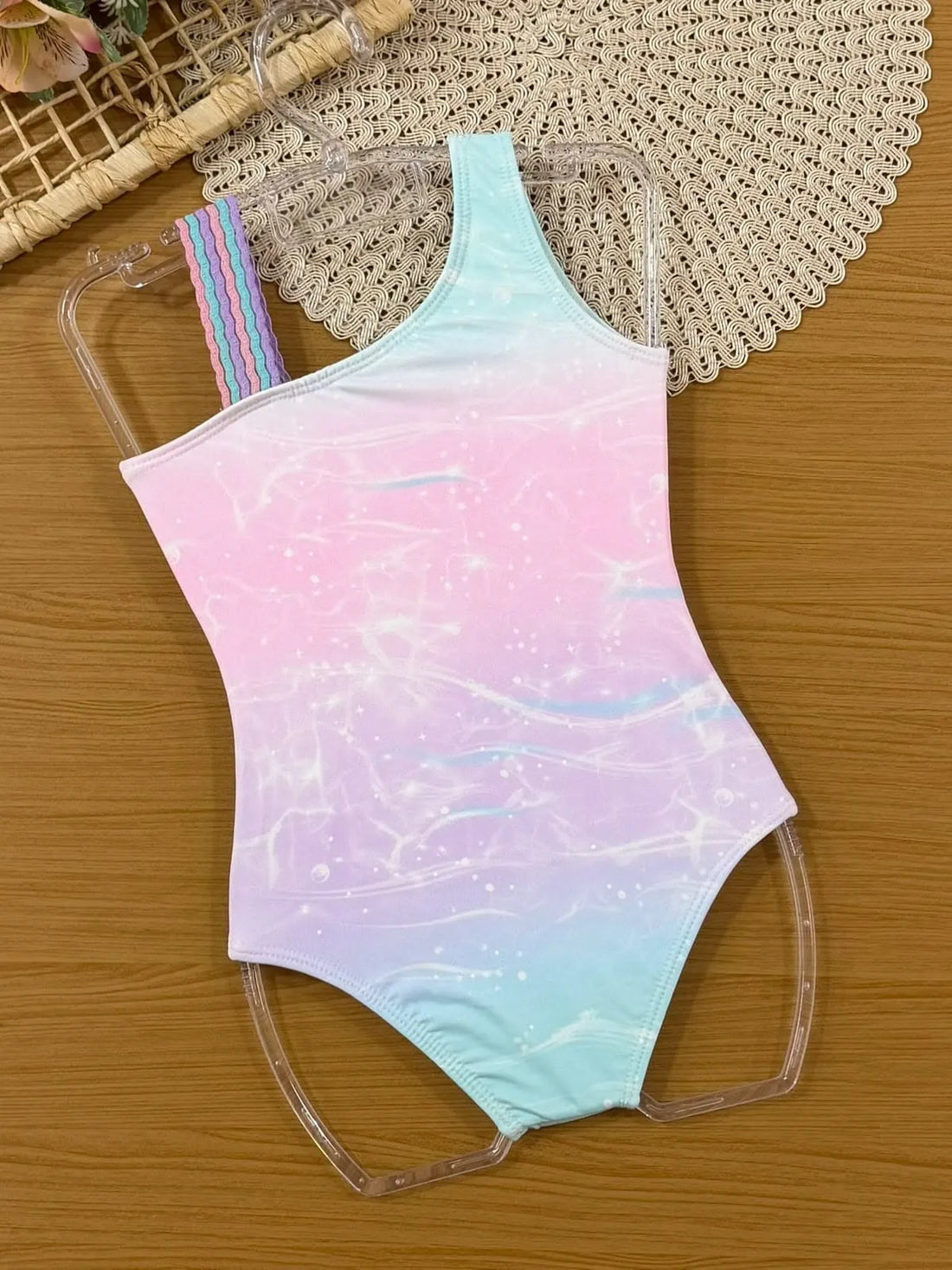 Maiô Infantil Menina Kukiê Lilás Mermaid