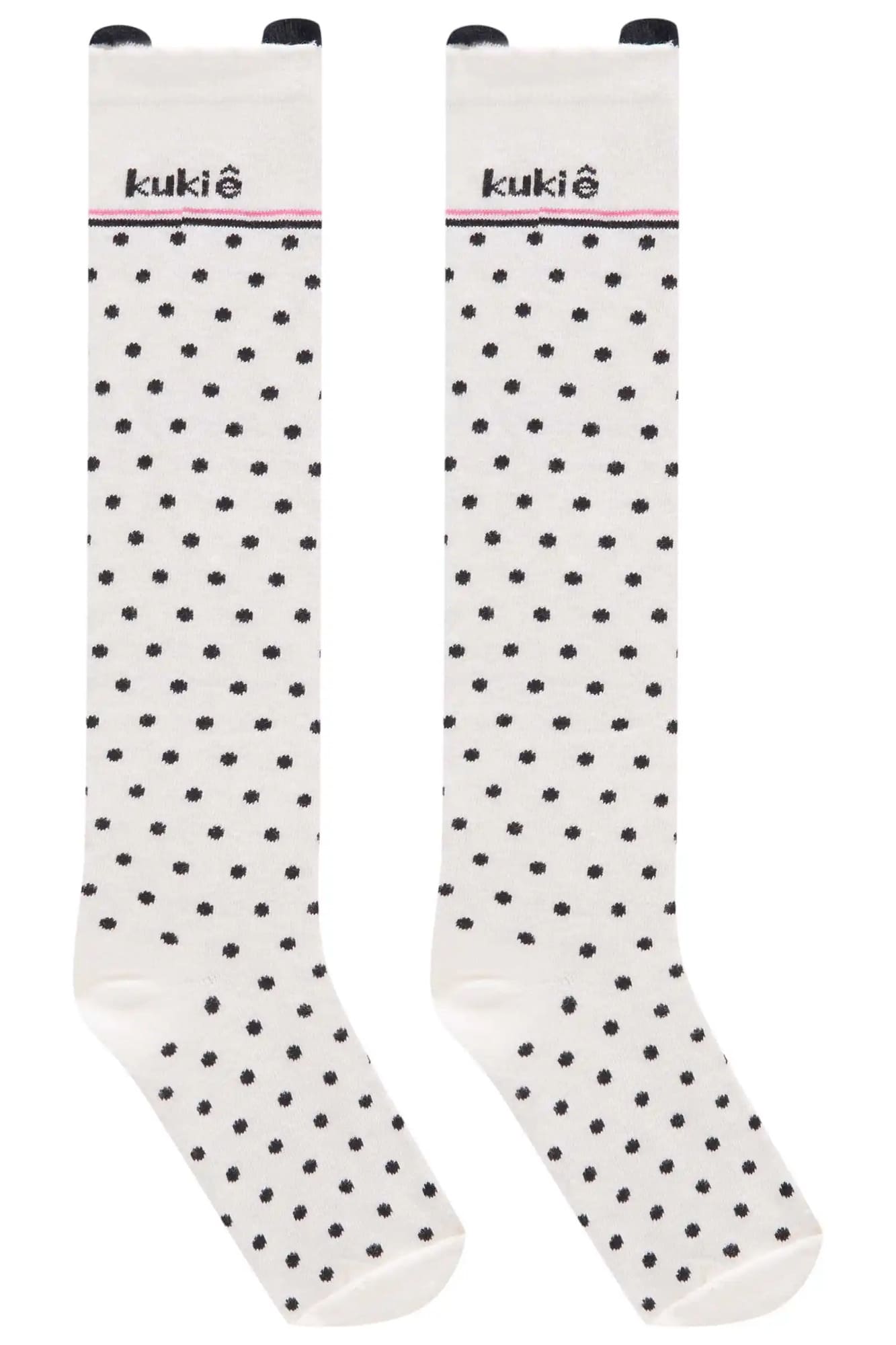 Meia Infantil 3/4 Kukie Inverno Panda