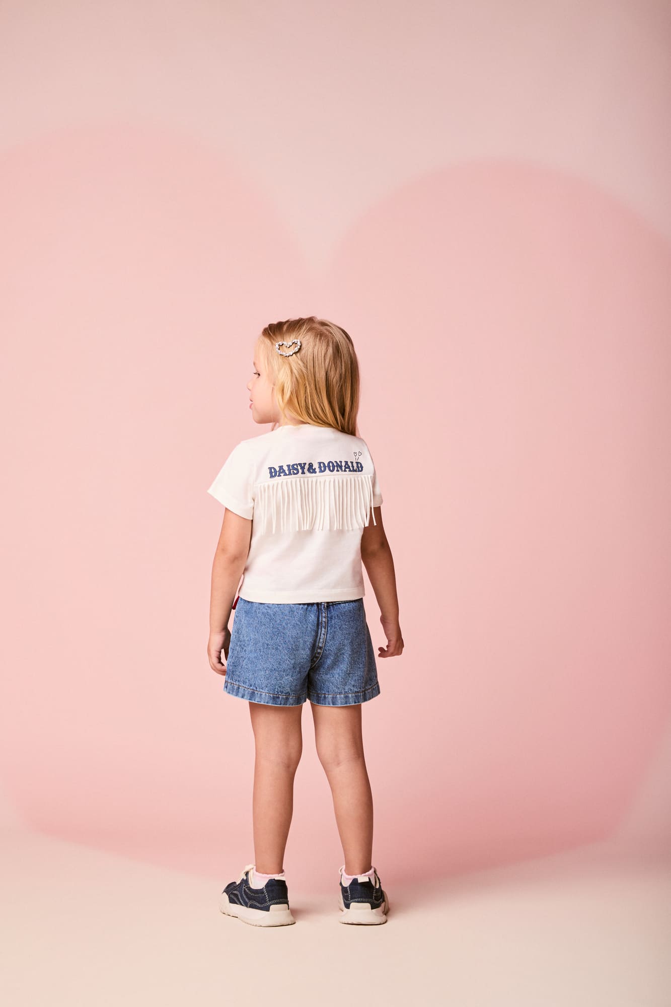 Blusa Infantil Momi Inverno Branca Daisy e Donald Cowboy Disney