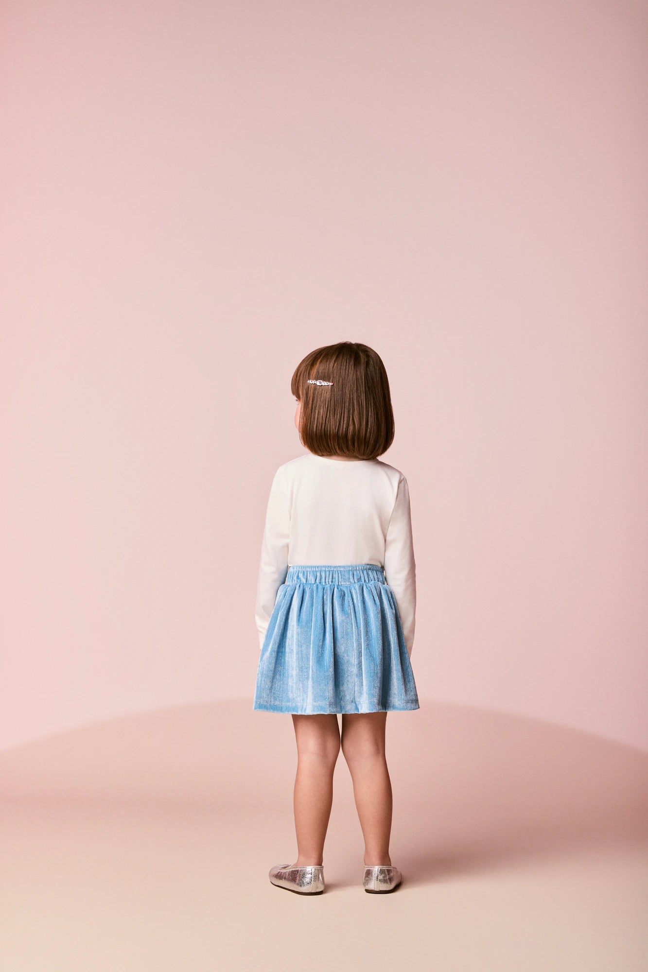 Conjunto Infantil Momi Inverno com Saia e Blusa Manga Longa Spread Joy