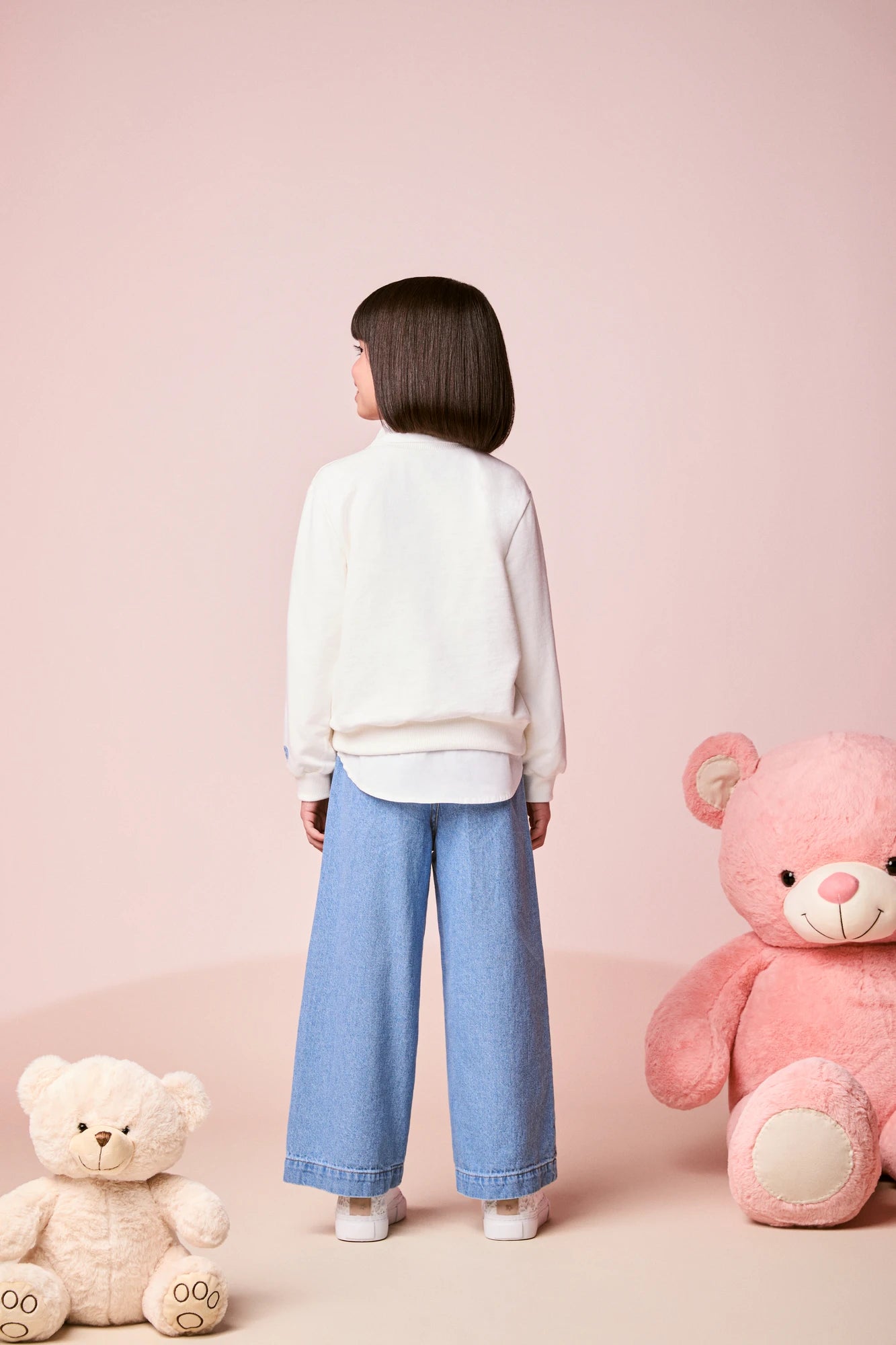 Moletom Infantil Momi Inverno Flanelado Branco Ursinho Pooh com Strass
