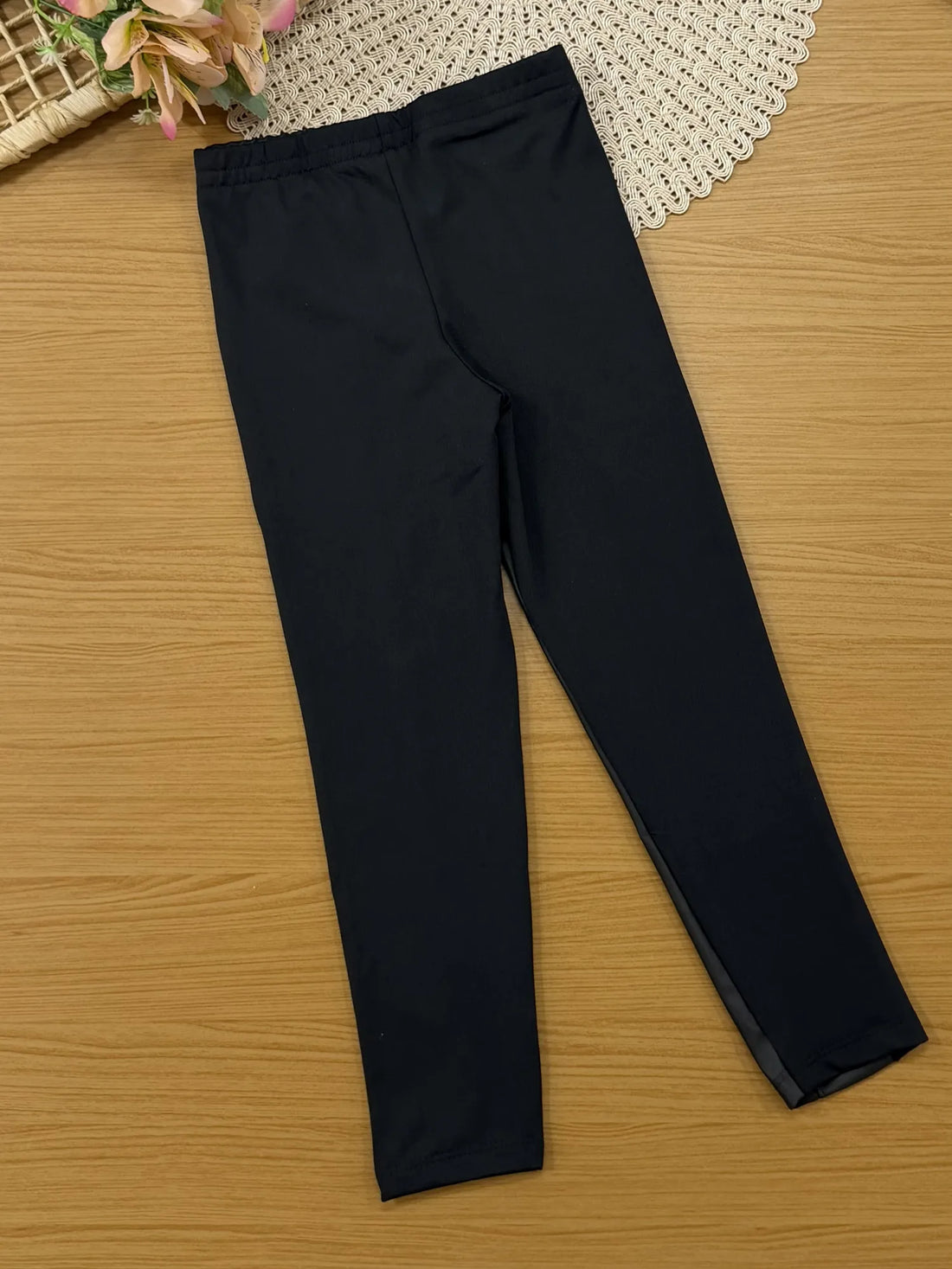 Calça Legging Infantil Cinti Inverno Courino Preto