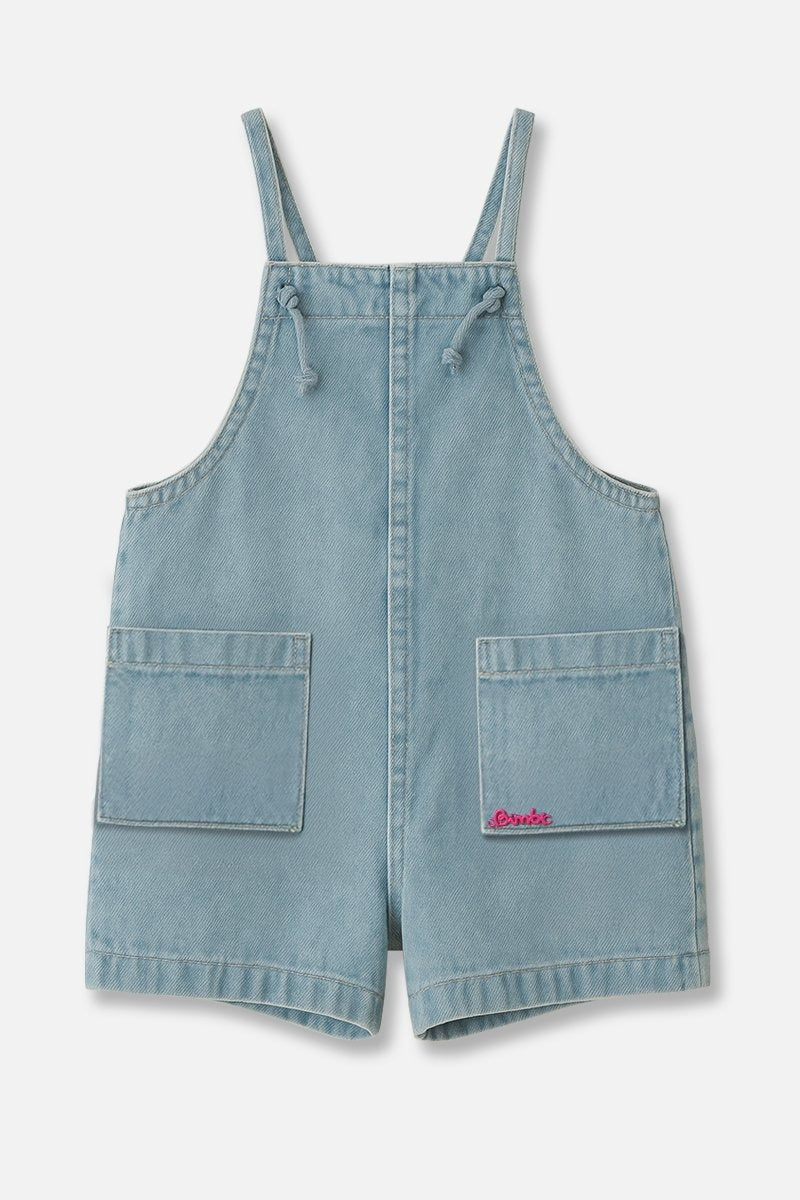 Jardineira Infantil Bimbi Verão Jeans