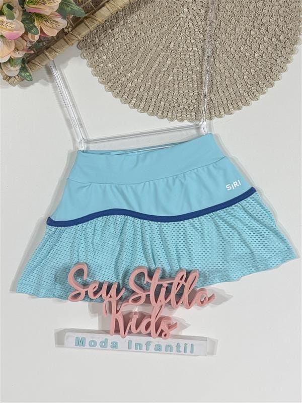 Saia Infantil Siri Kids Sport Flavia Azul 41772
