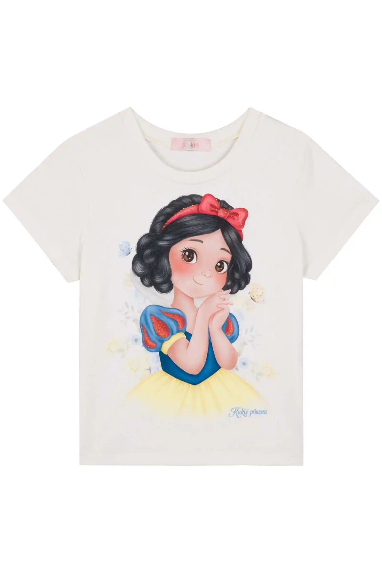 Blusa Infantil Kukiê Verão Princesa Branca de Neve