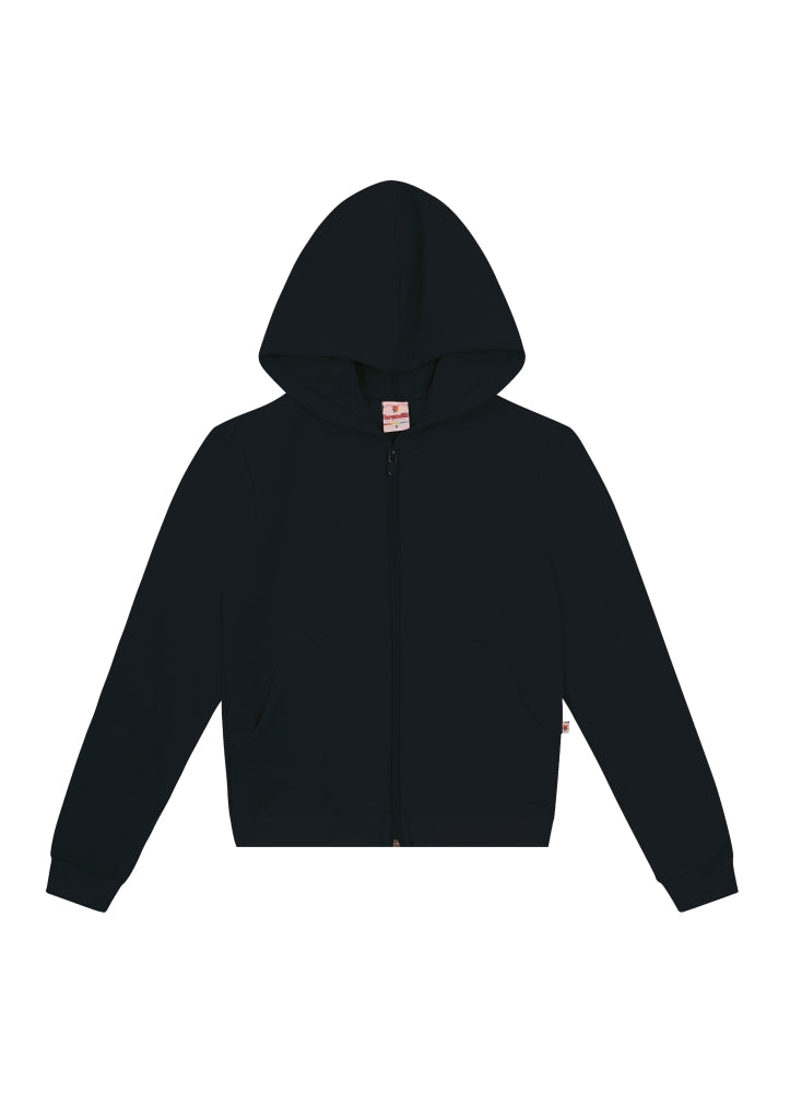 Jaqueta Infantil Brandili Inverno Flanelada Preta