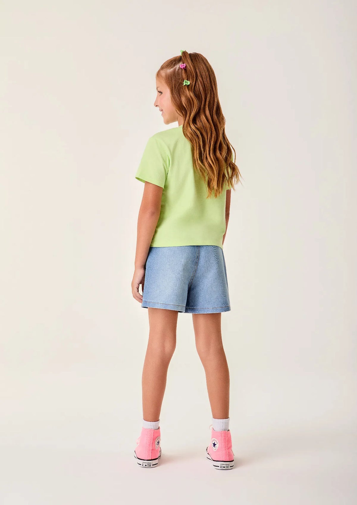 Blusa Infantil Menina Bimbi Verde Sunny Days