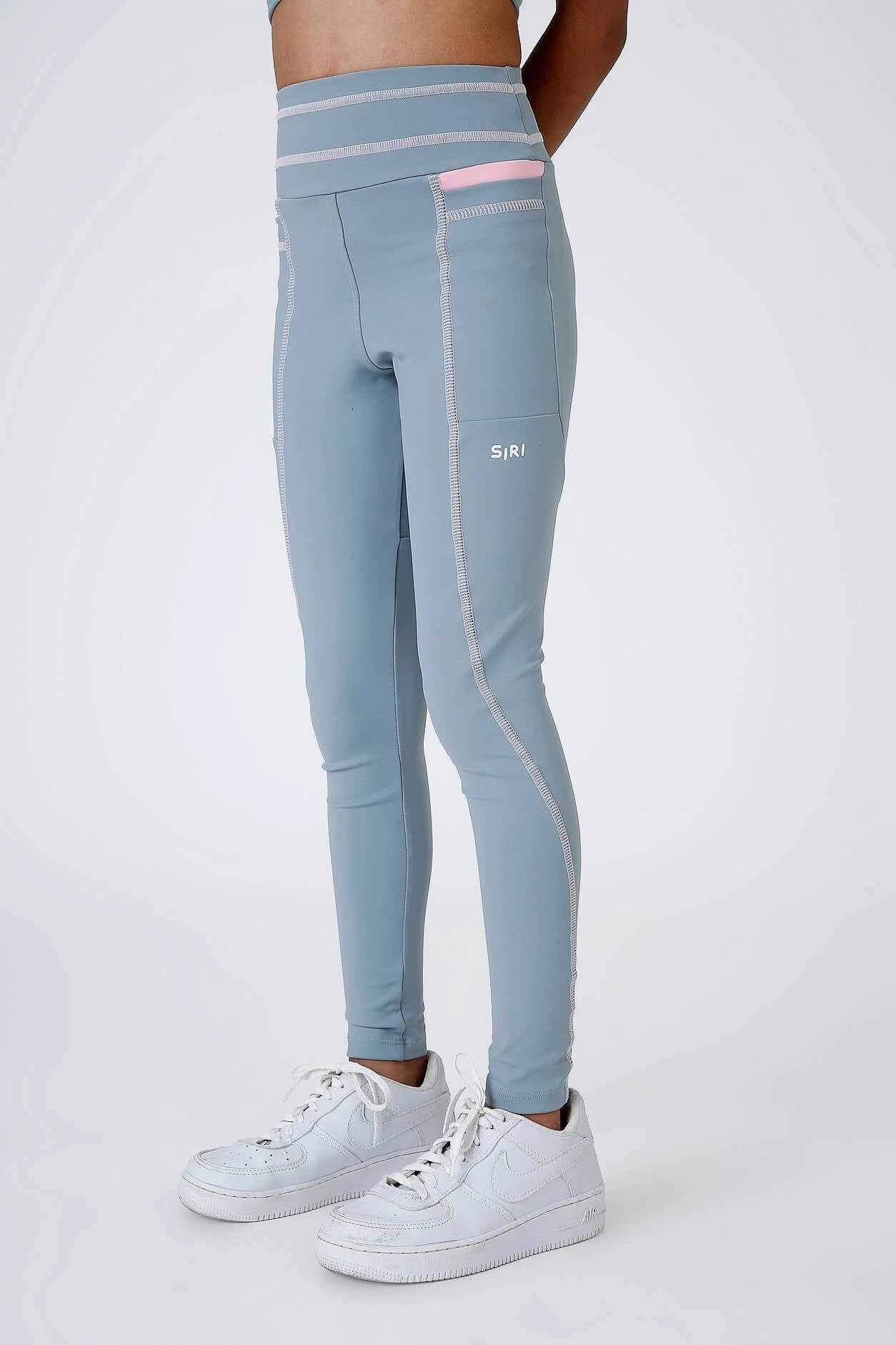 Calça Legging Infantil Siri Kids  Amanda Nagoya Cinza 42651