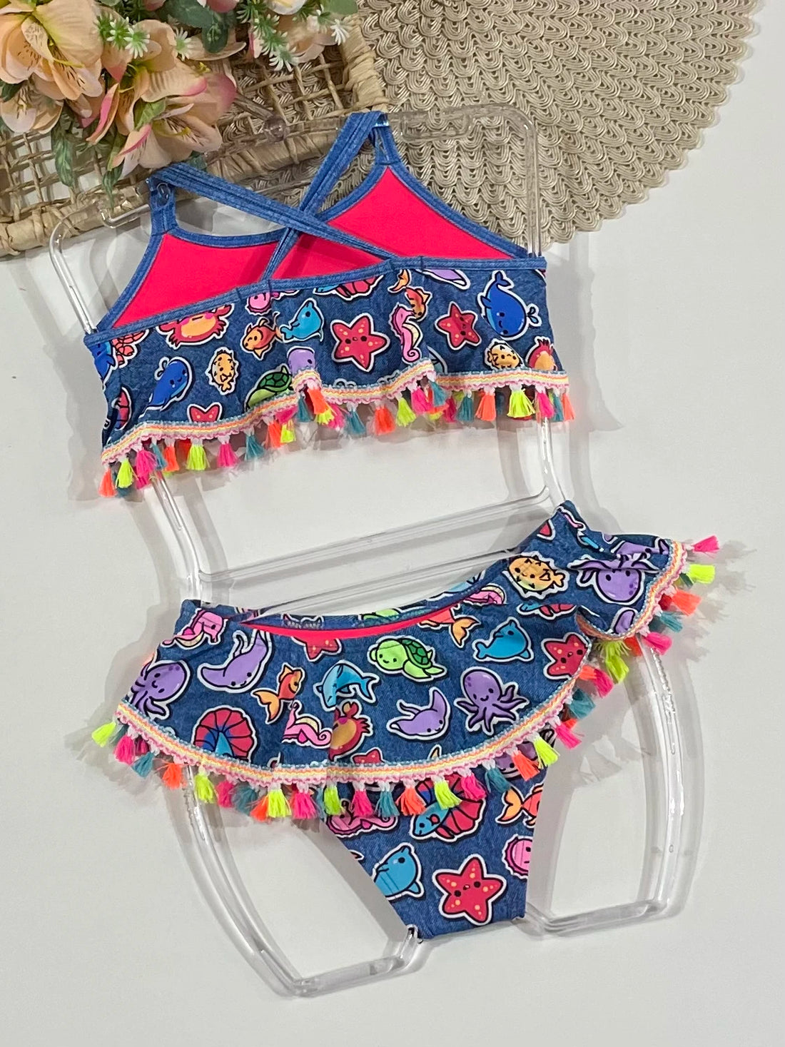 Biquíni Infantil Siri Kids Tamires Sea Jeans 43273