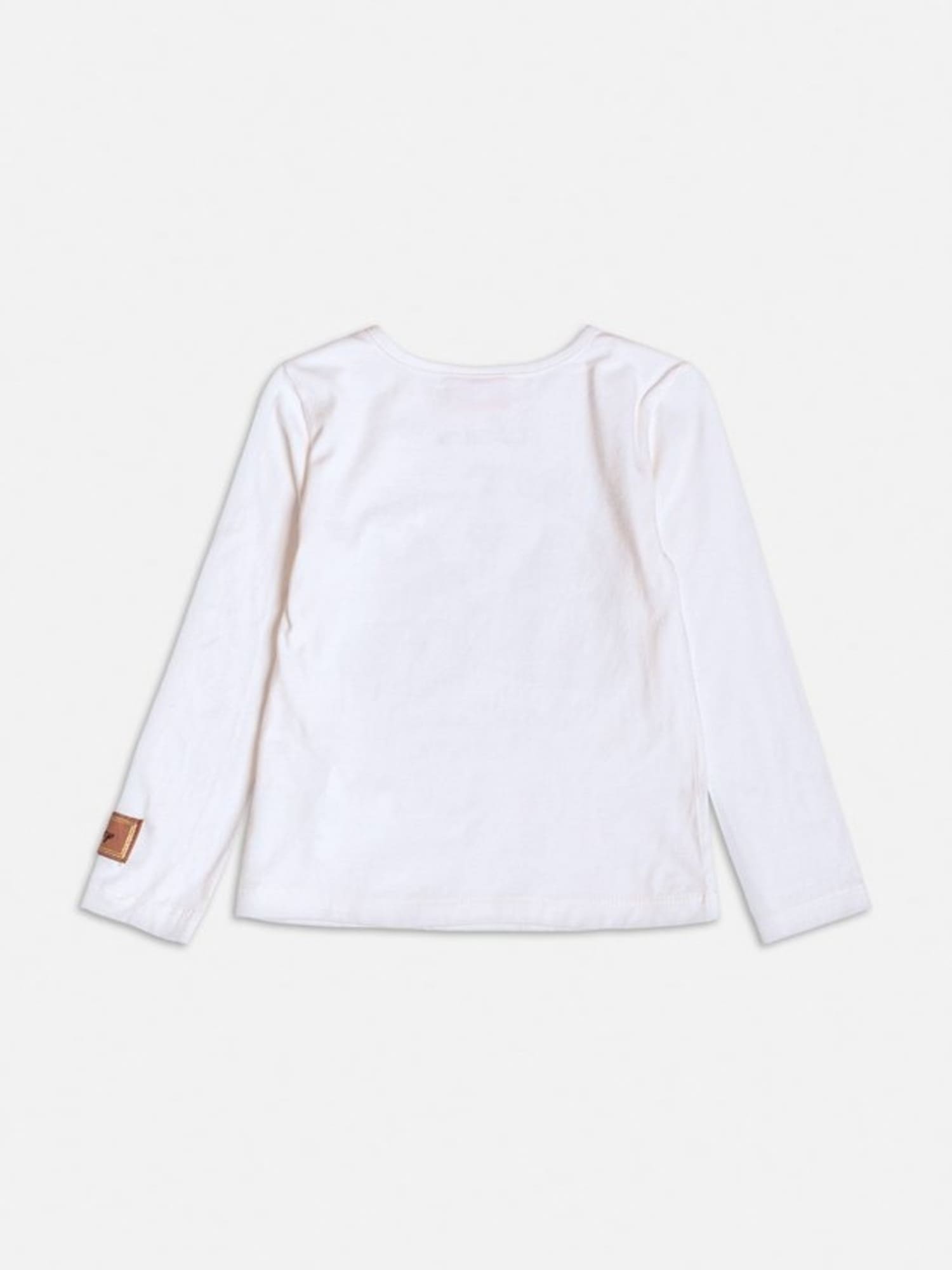 Conjunto Infantil Momi Inverno com Saia Marrom e Blusa Tico e Teco com Strass Disney