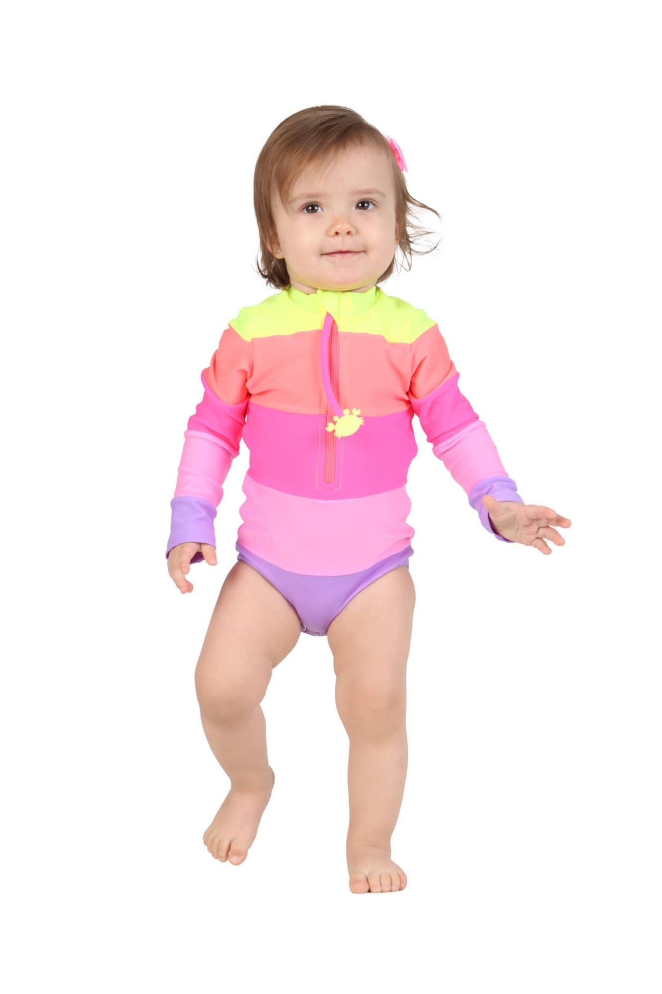 Maiô Infantil Siri Kids Manga Longa Kiara Spirit 40025