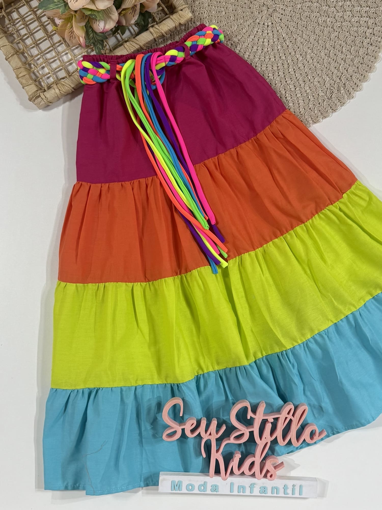 Saia Infantil Siri Kids Diana 40265