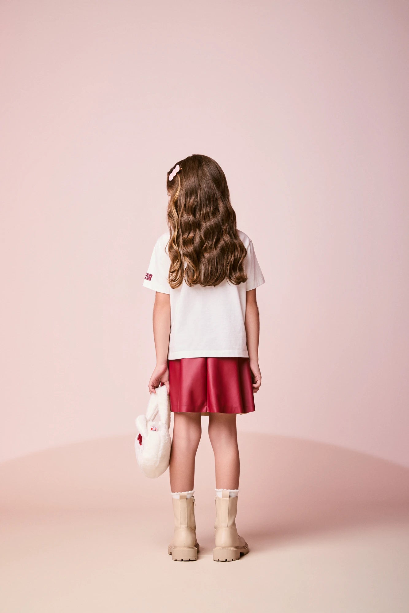 Blusa Infantil Momi Inverno Manga Curta Branca  Hello Kitty Friends Forever