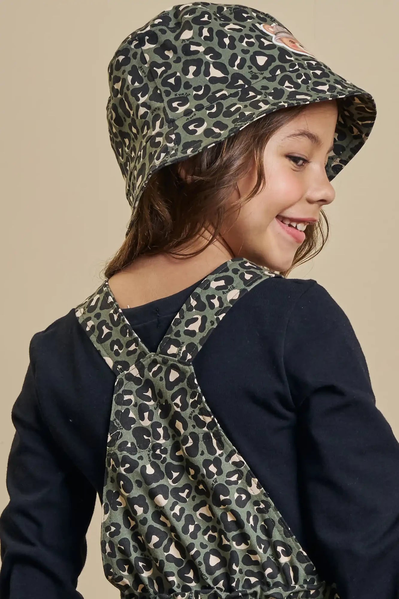 Bucket Infantil Kukiê Inverno Verde Camuflado