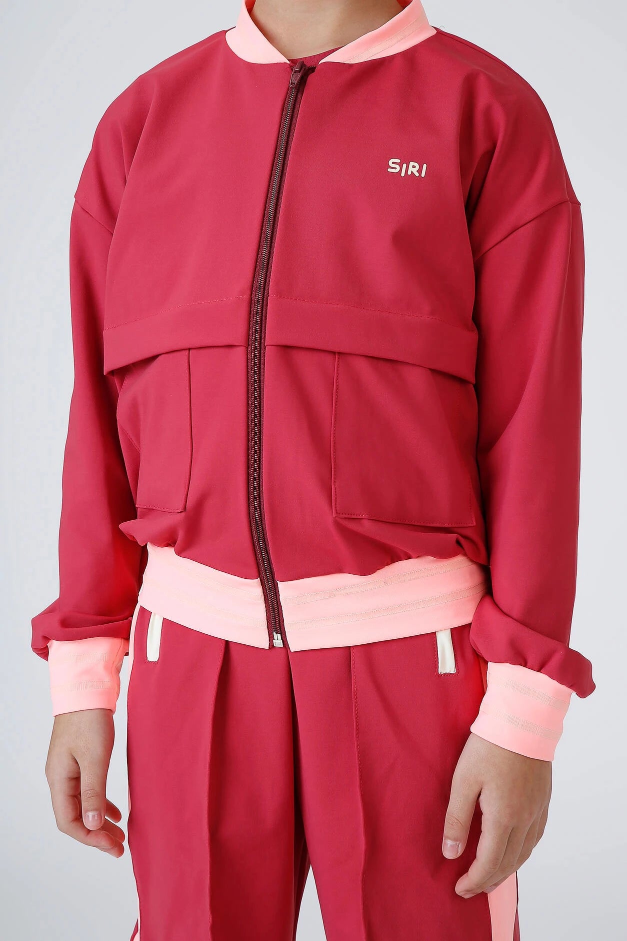 Jaqueta Infantil Siri Kids Sport Térmica Lais Vinho 42631