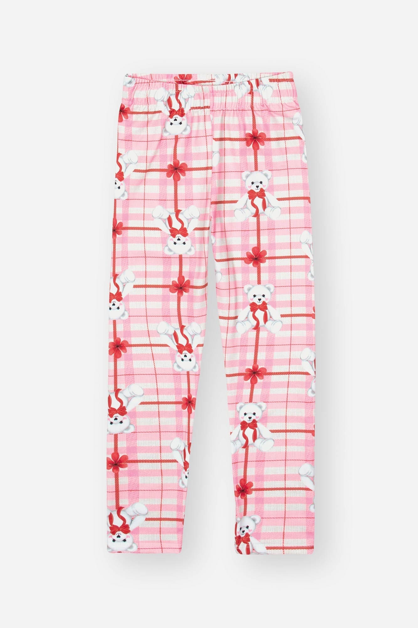 Conjunto Infantil Cinti Inverno Calça e Moletom Flanelado Ursinho