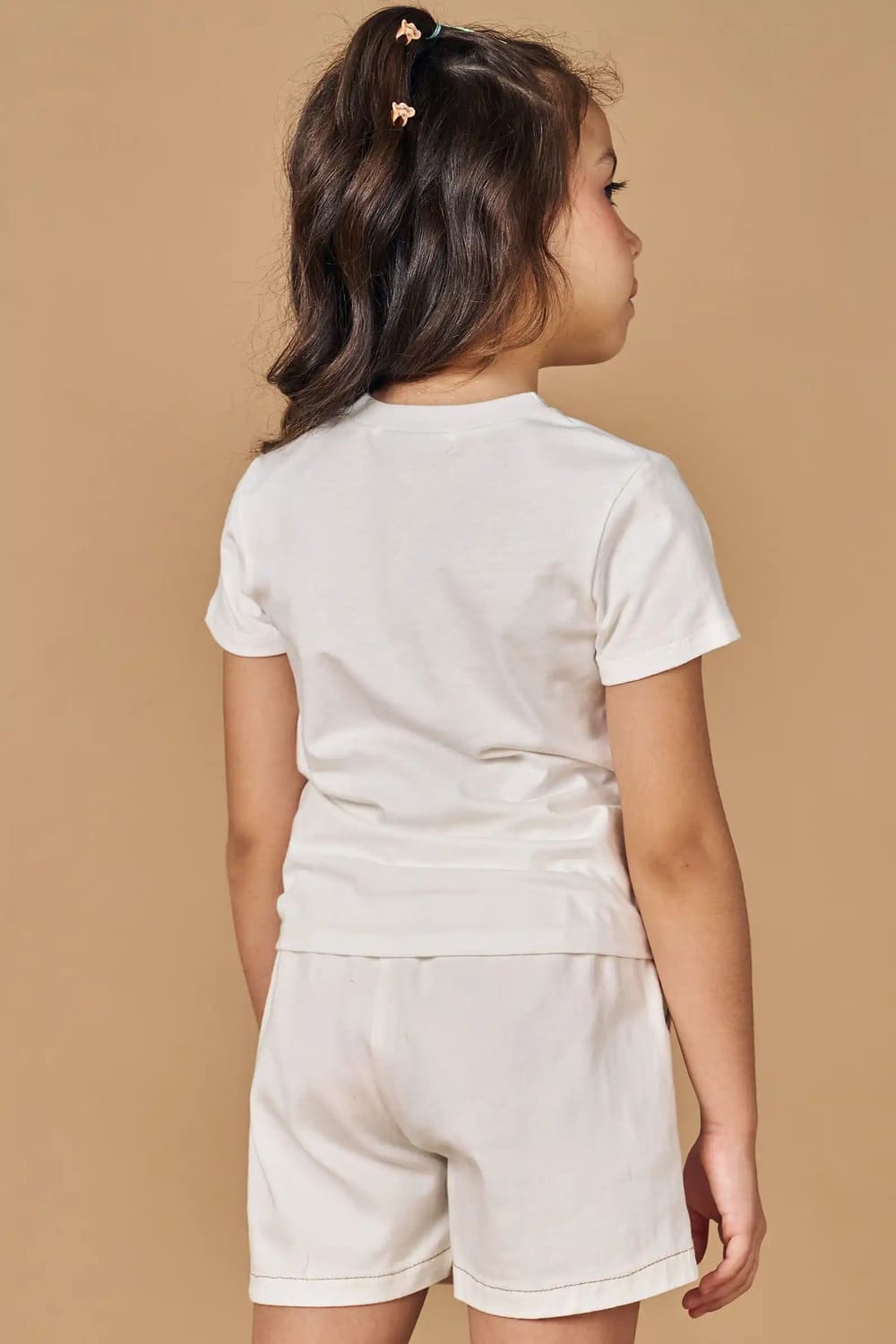 Blusa Infantil Kukie Verão Branca Cachorrinha