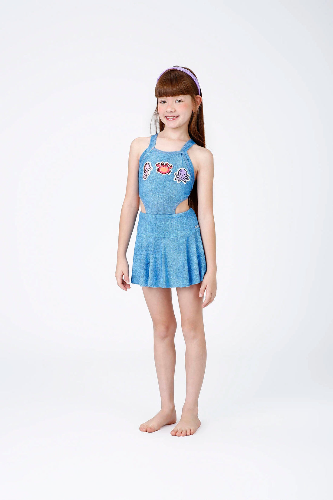 Saia Infantil Siri Azul Luisa Sea Jeans 43286