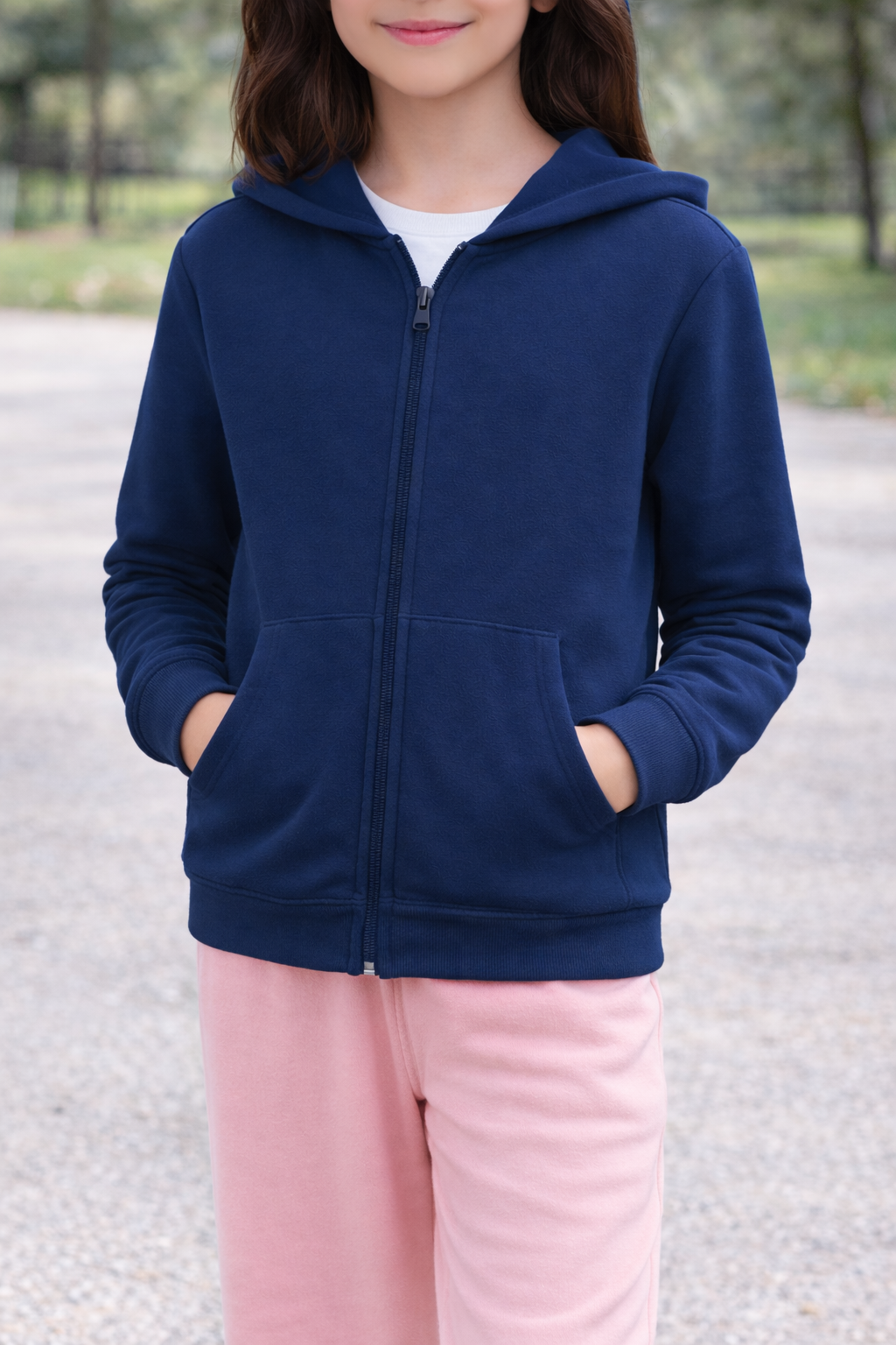 Moletom Infantil Brandili Flanelado Azul Marinho